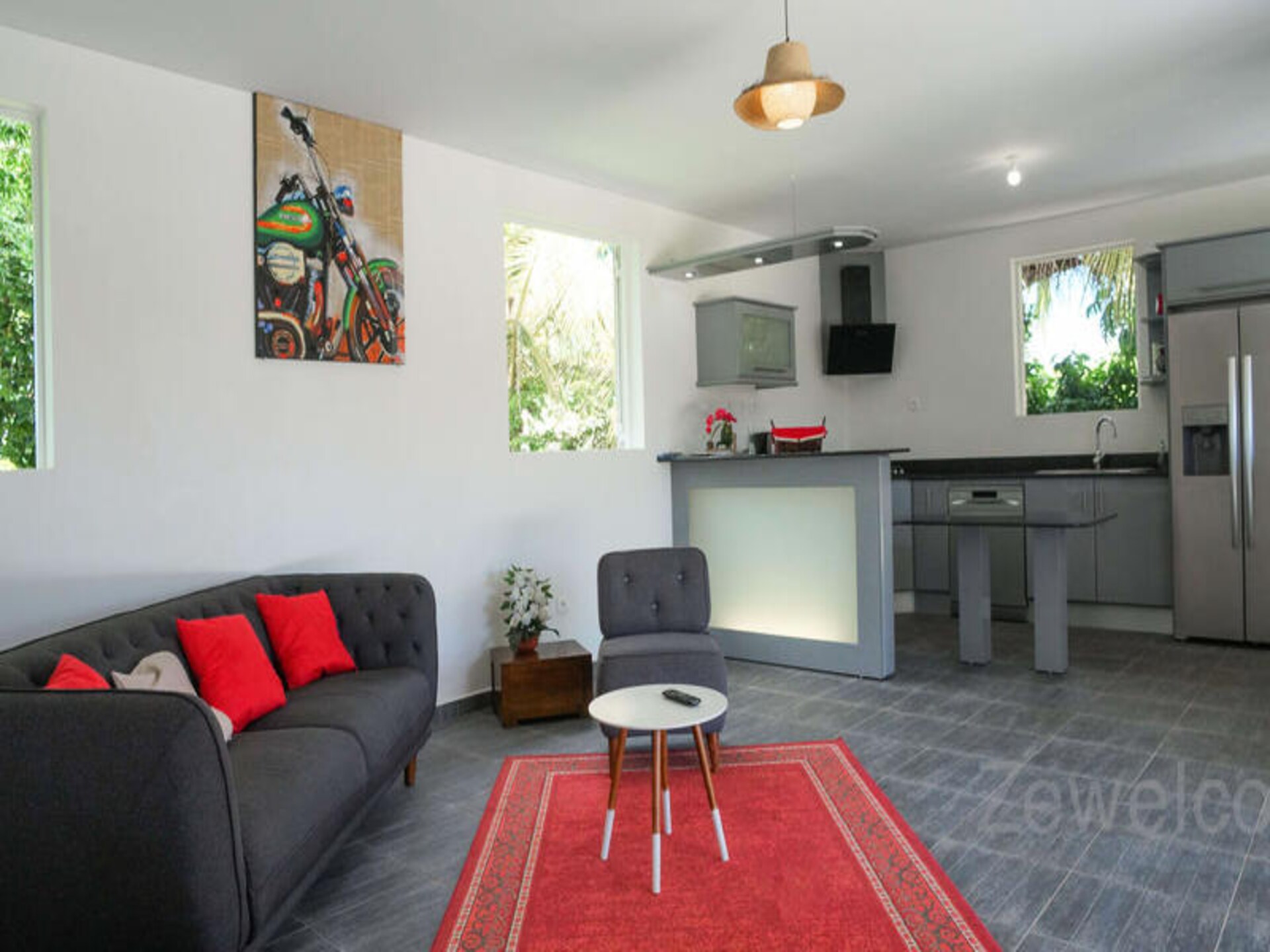 Villa Aquarium met privézwembad in Saint-François, vlakbij Raisins Clairs - foto 4