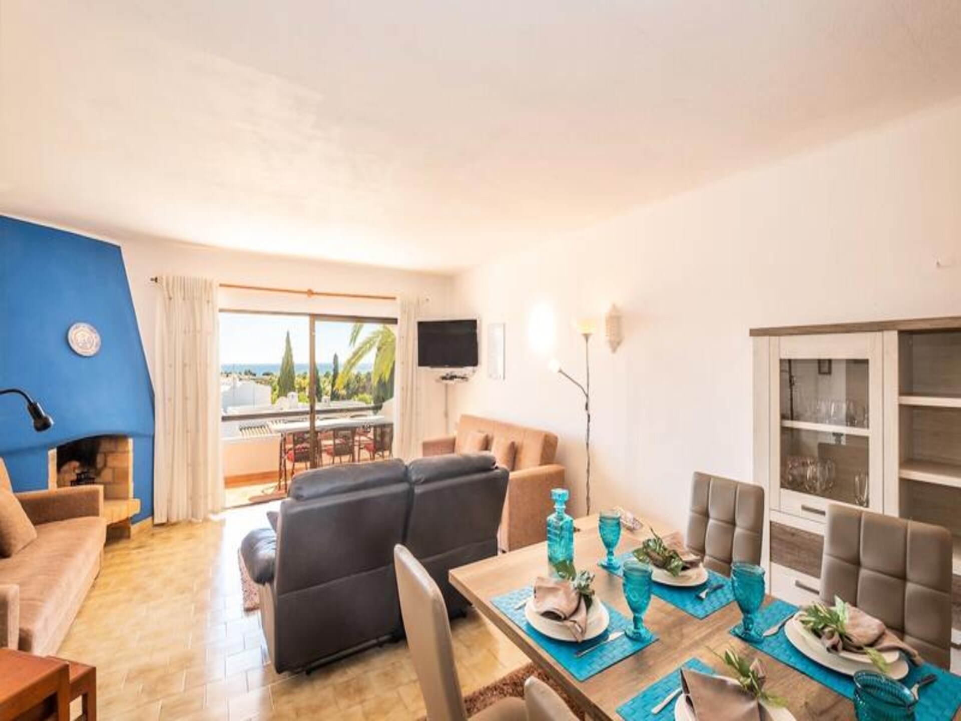 Licht appartement met gemeenschappelijk zwembad in het hart van Albufeira - foto 13