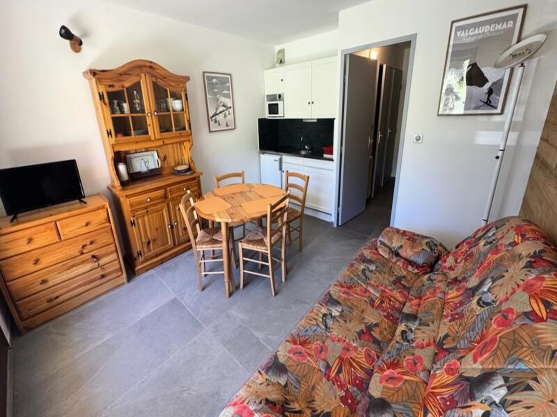 Knusse studio op de piste in La Joue du Loup met zuidbalkon - foto 6