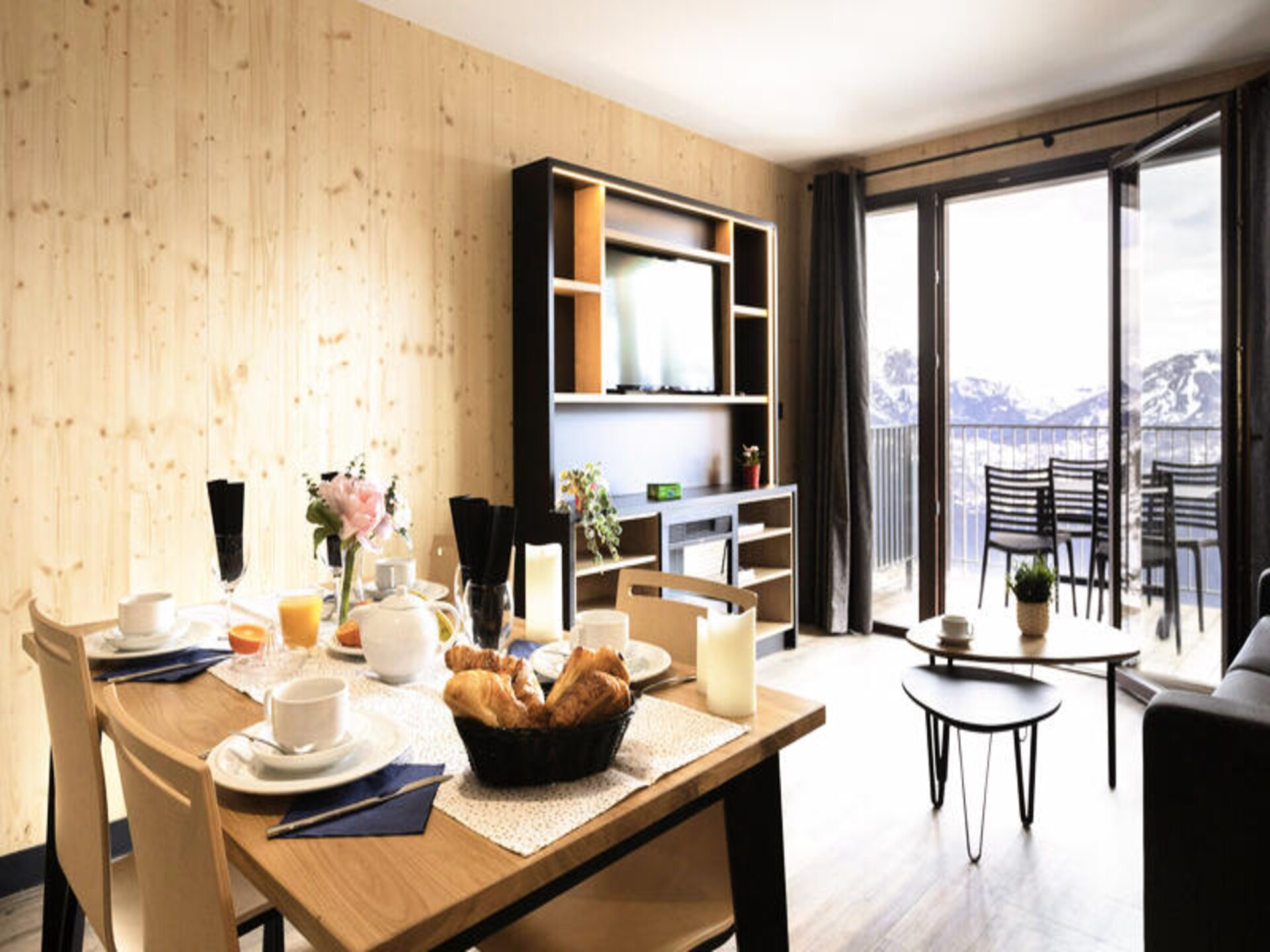 Ski-in/ski-out appartement voor 6 in Les Sybelles met zwembad - foto 22