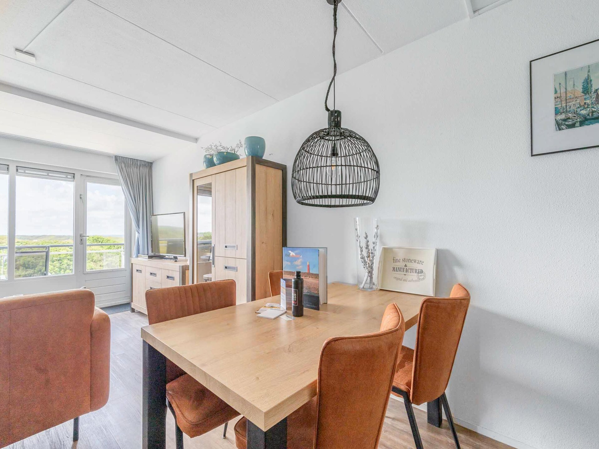 Land en zeezicht appartement Juliana 096 in bosrijke omgeving De Koog - foto 6
