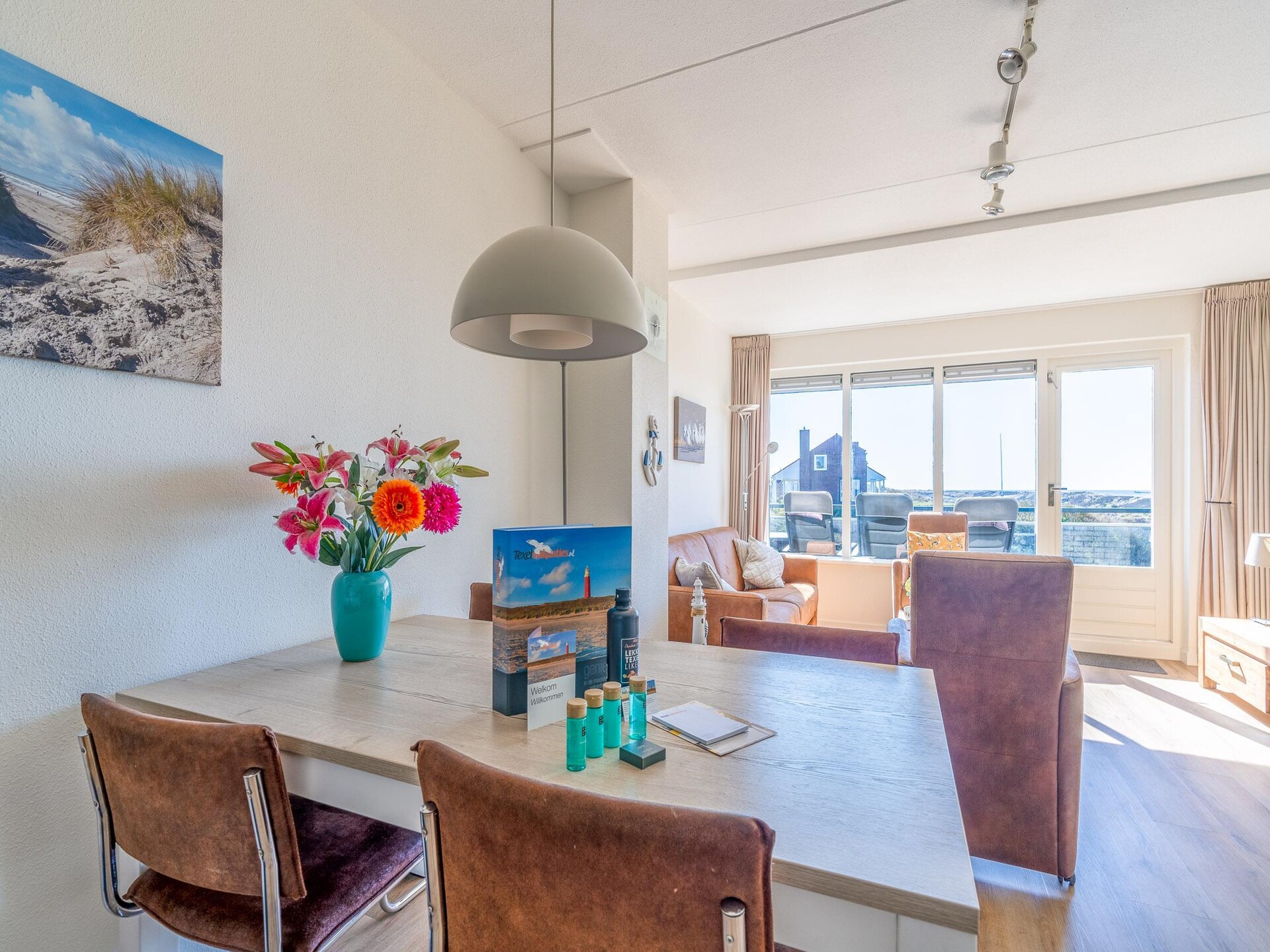 Ruim appartement met zeezicht in het hart van De Koog - foto 6
