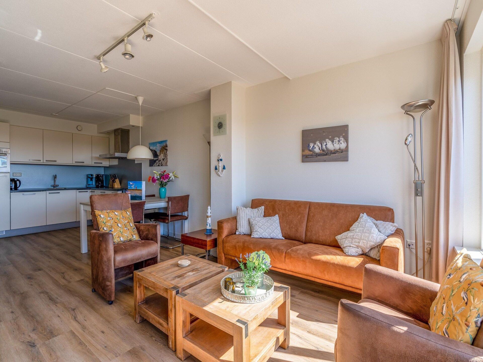 Ruim appartement met zeezicht in het hart van De Koog - foto 5