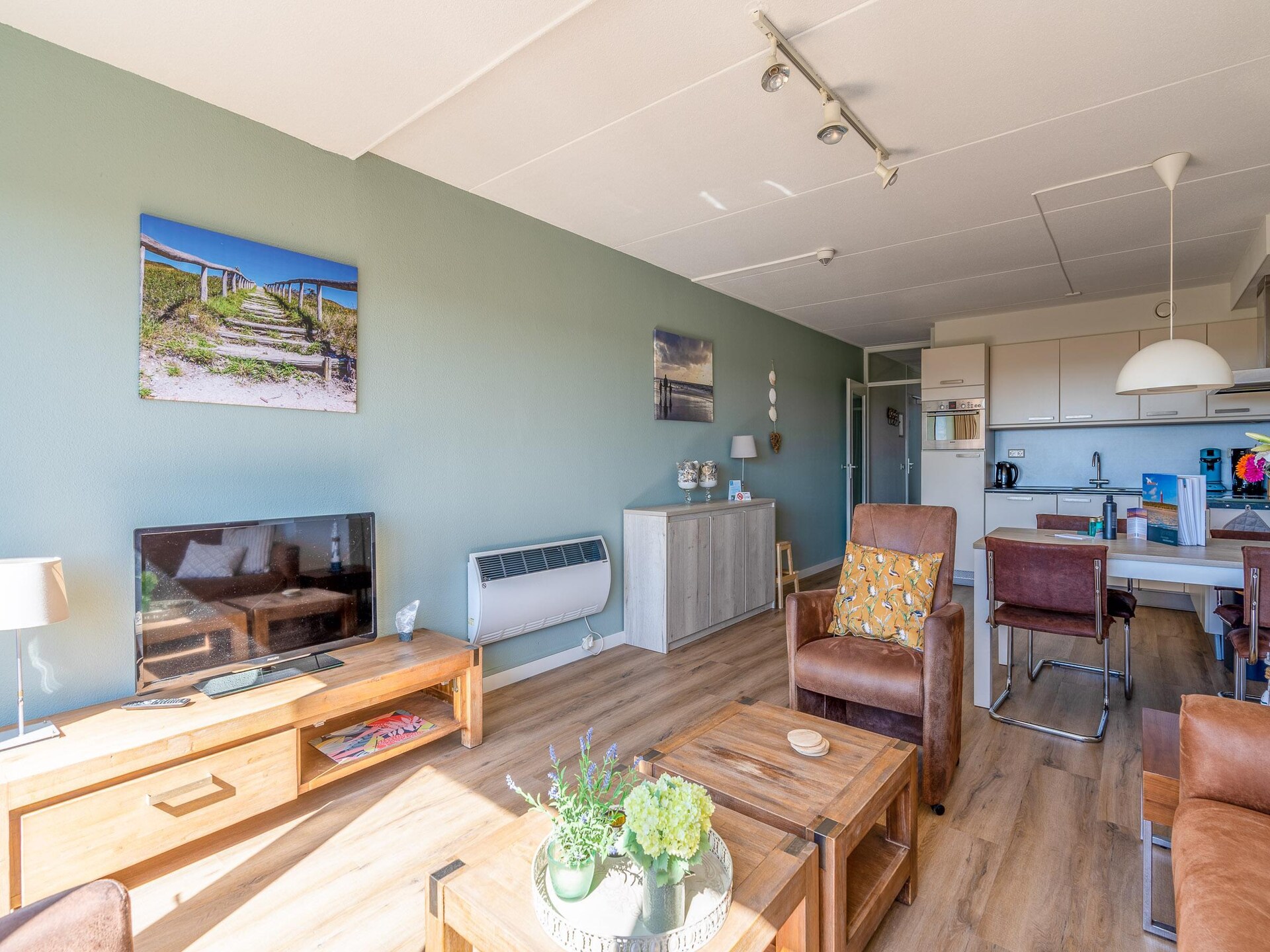 Ruim appartement met zeezicht in het hart van De Koog - foto 4