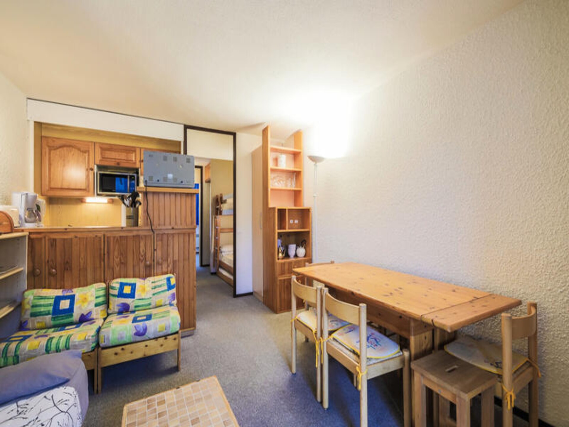 Rustiek appartement op de piste in Flaine Forêt voor 6 personen - foto 7