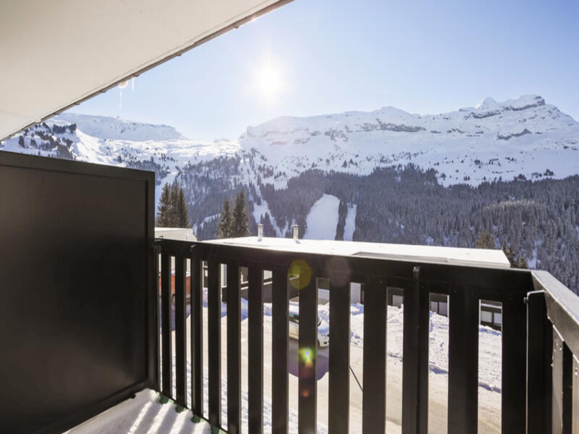 Rustiek appartement op de piste in Flaine Forêt voor 6 personen - foto 14