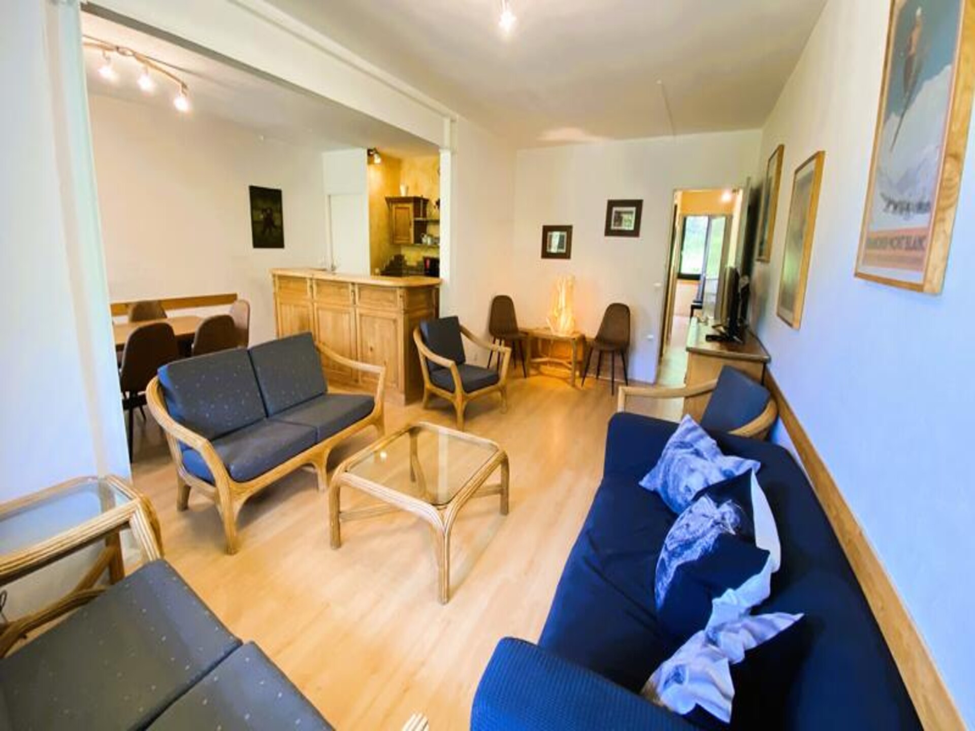 Ruim 10-persoons appartement op 100m van de piste in Flaine - foto 8