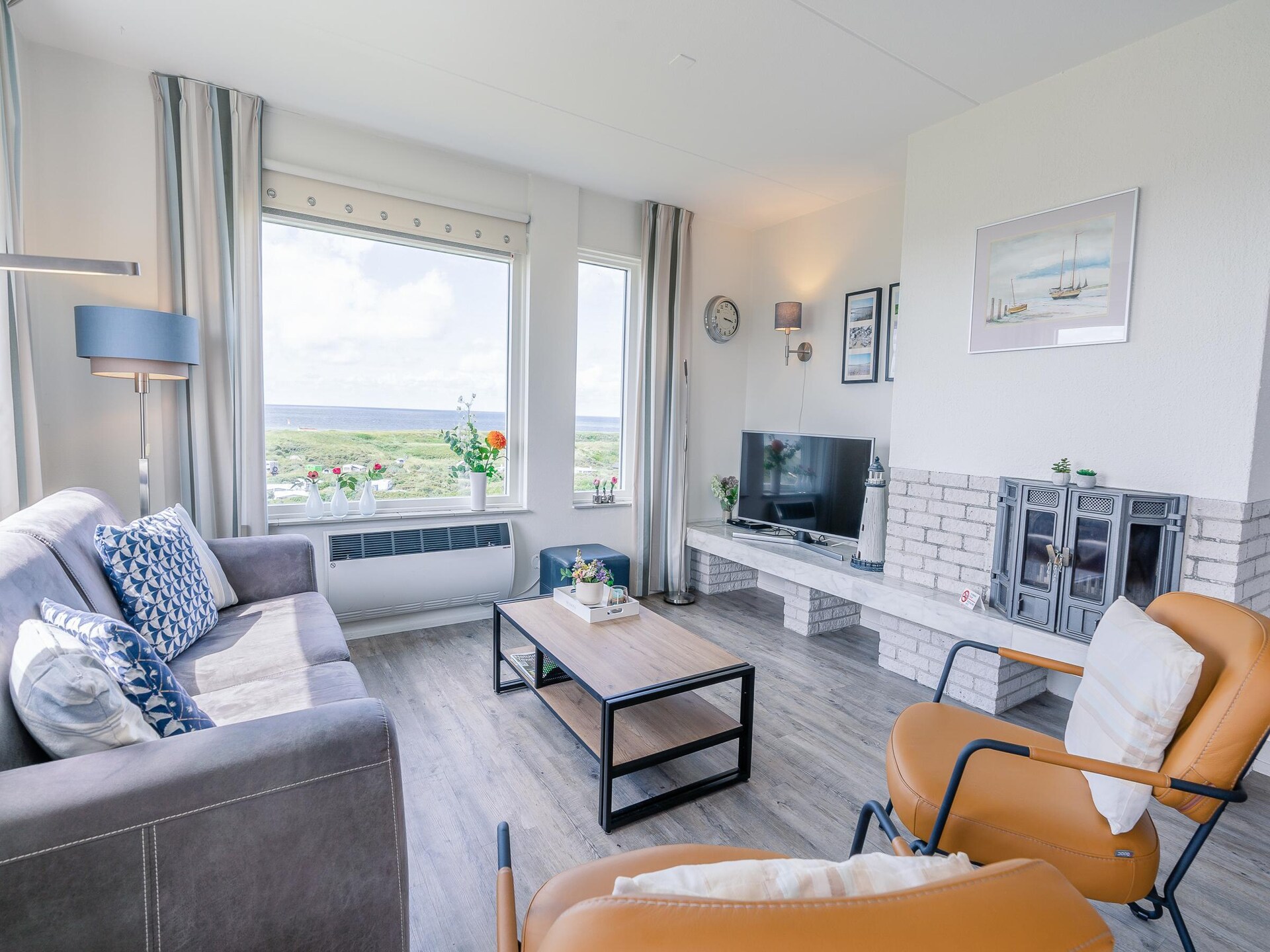 Juliana 100: Panorama-appartement met zeezicht in De Koog - foto 7