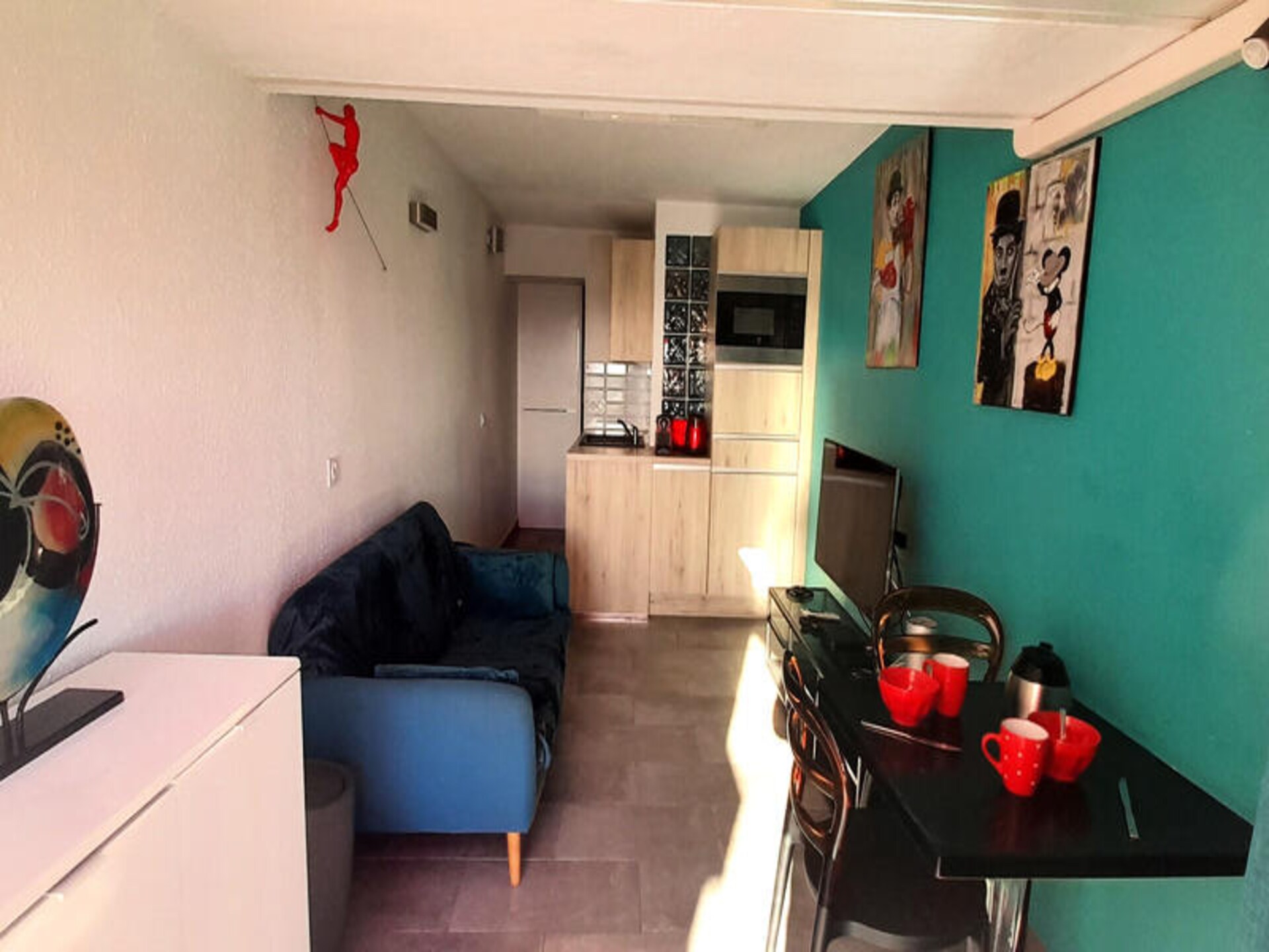 Romantisch appartement met zeezicht en terras in Port Nature, Cap d'Agde - foto 5