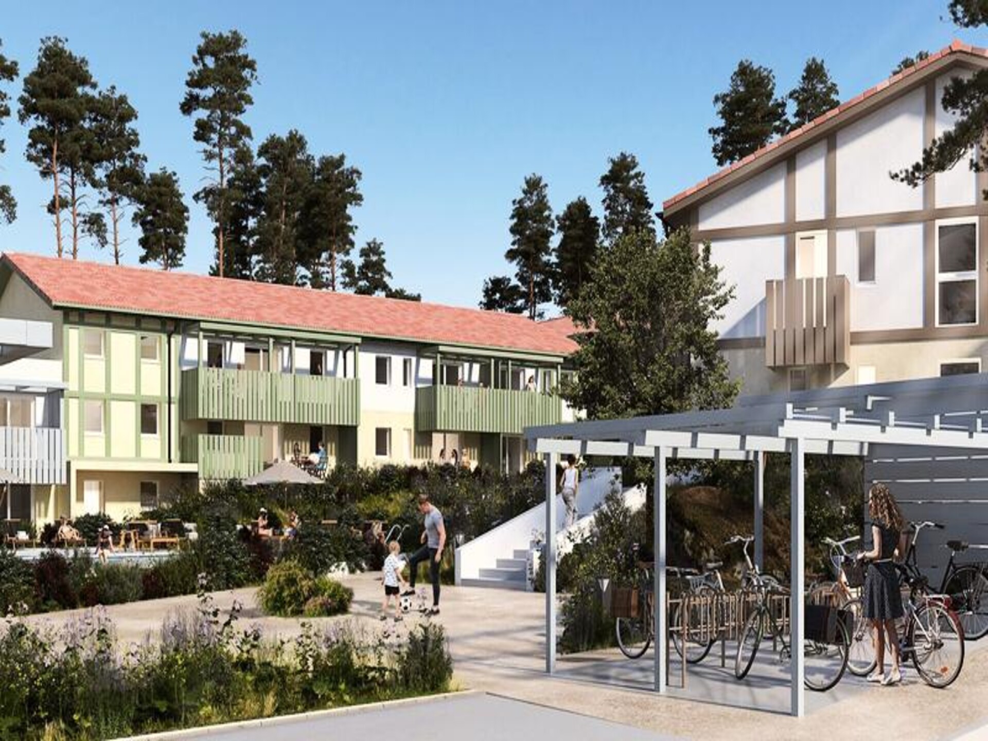 Modern appartement voor 6 personen op 650m van het strand in Mimizan - foto 3