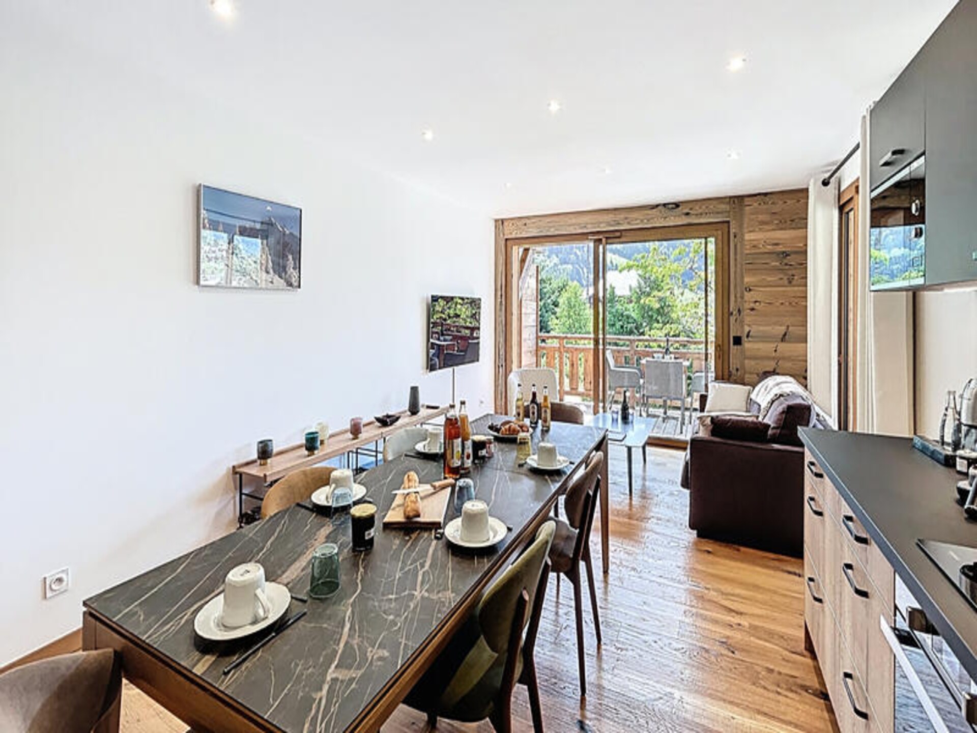 Modern 6-persoons appartement in Les Gets, vlakbij Morzine - foto 12