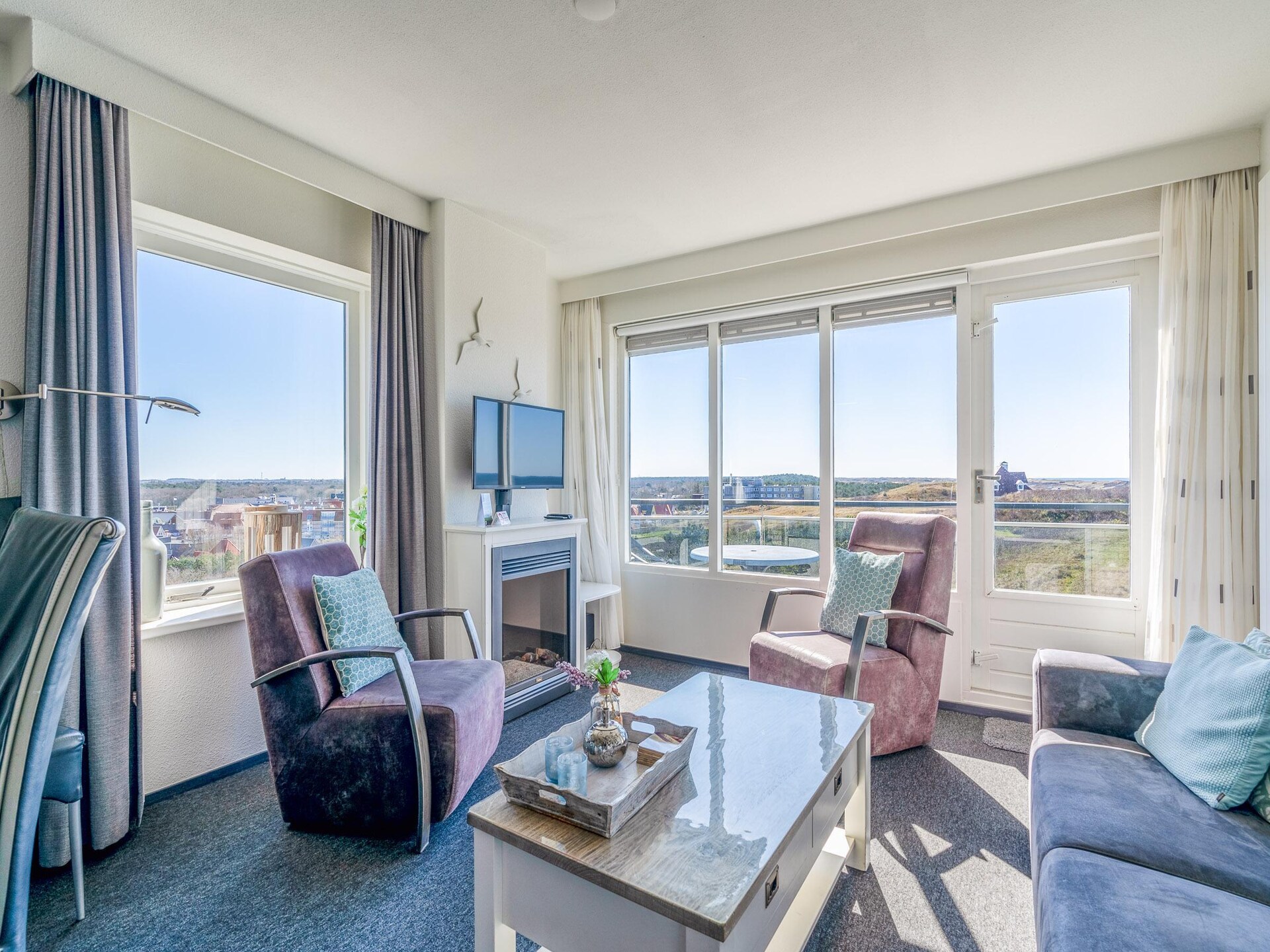 Juliana 134: Sfeervol appartement met uitzicht over duinen en zee - foto 3