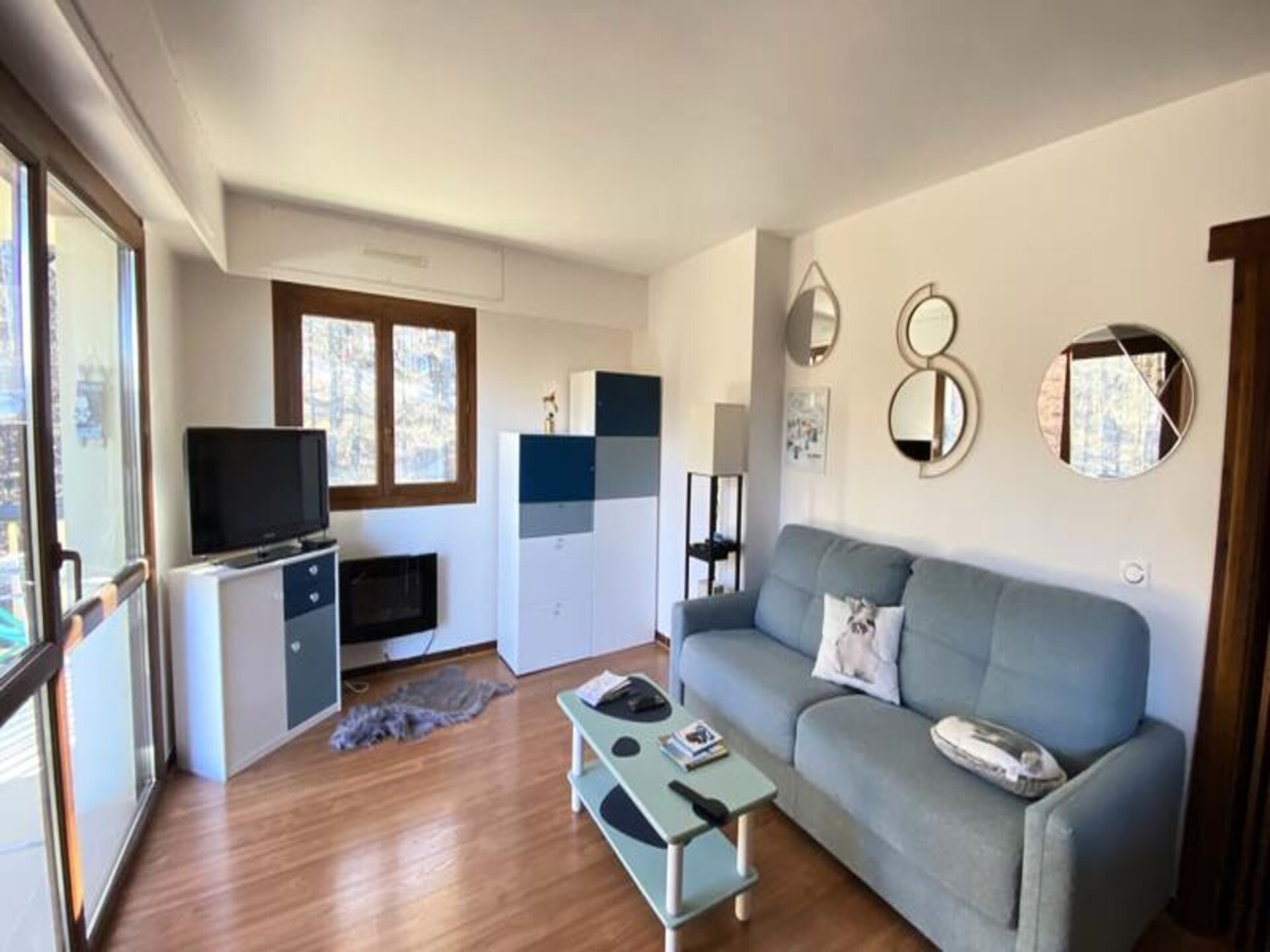 Appartement direct aan de piste in Valberg met panoramisch balkon - foto 1