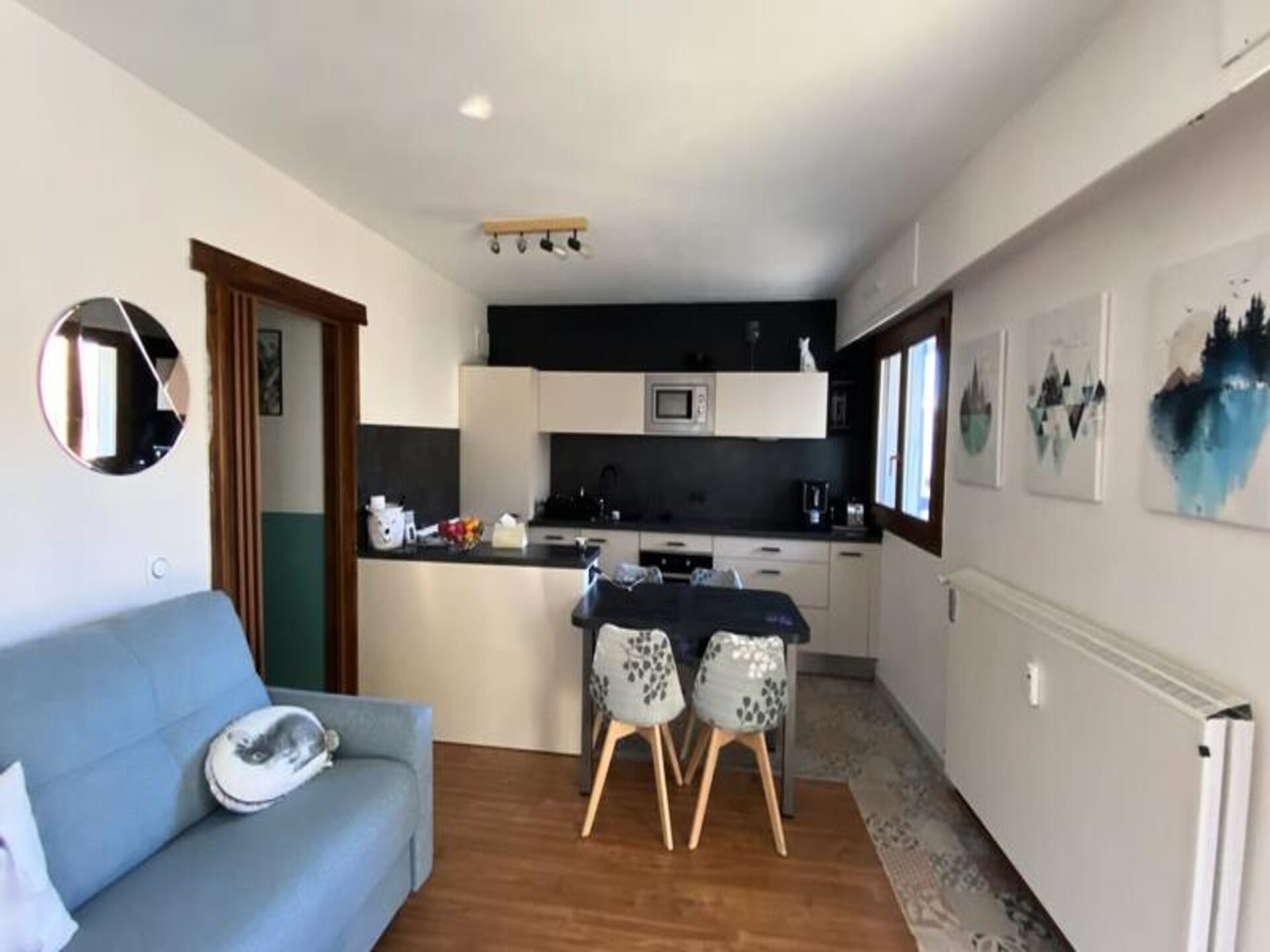 Appartement direct aan de piste in Valberg met panoramisch balkon - foto 9