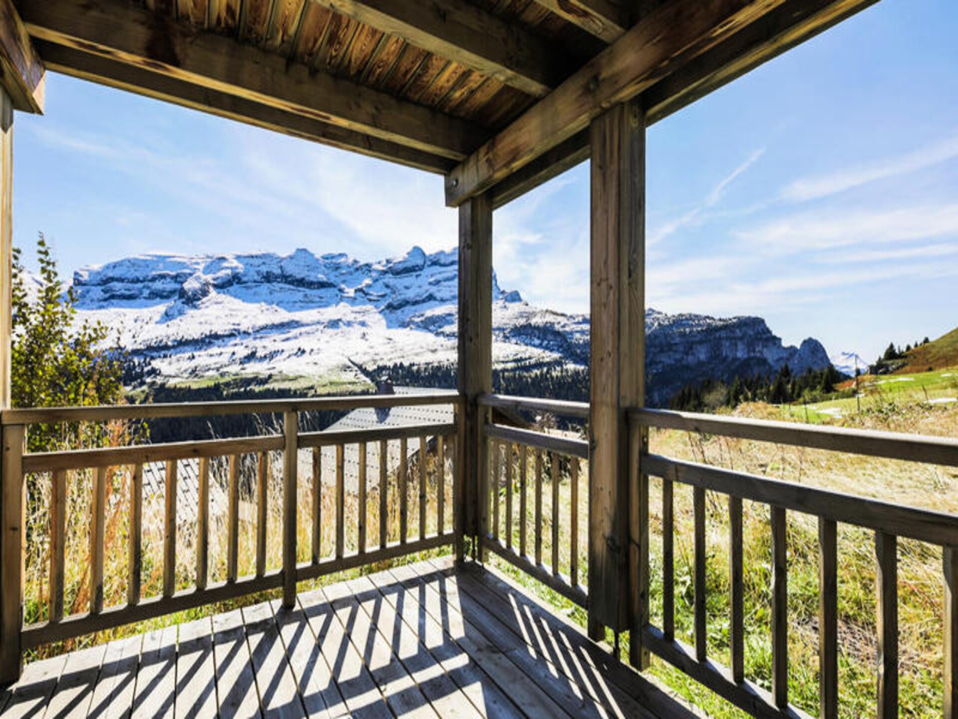Panoramisch appartement voor 8 in Flaine, direct aan de skipiste - foto 1