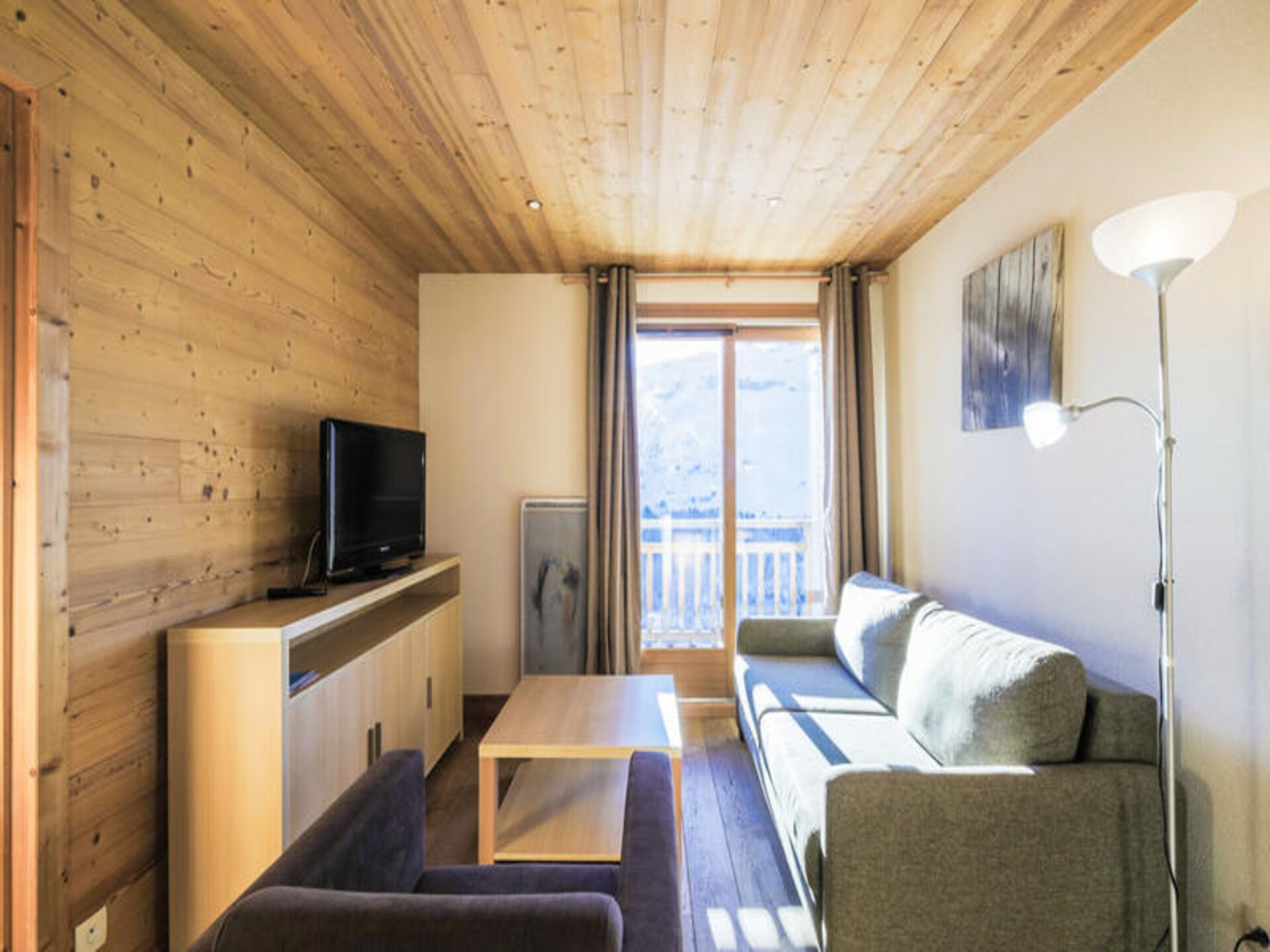 Panoramisch appartement voor 8 in Flaine, direct aan de skipiste - foto 8