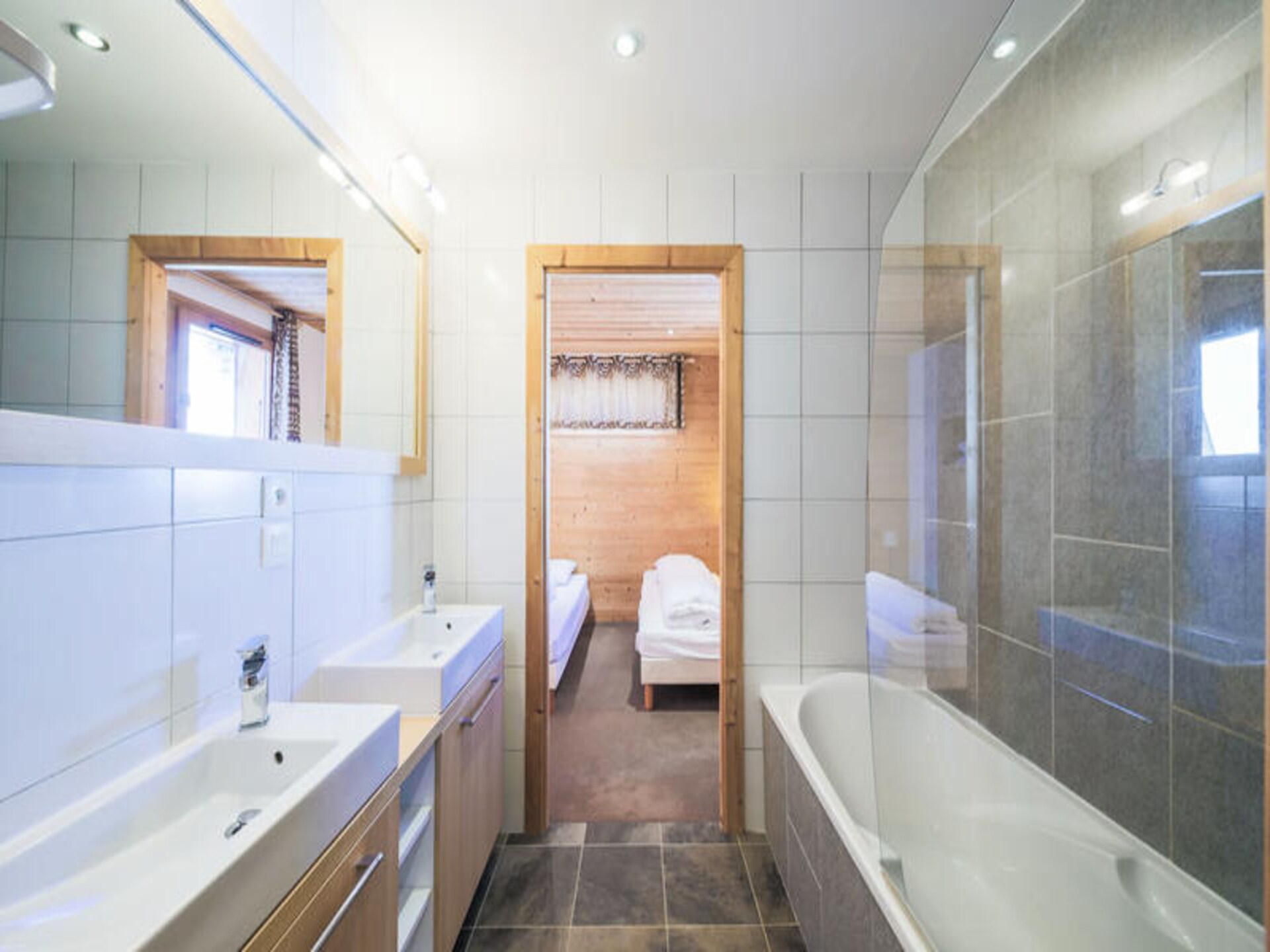Panoramisch appartement voor 8 in Flaine, direct aan de skipiste - foto 14