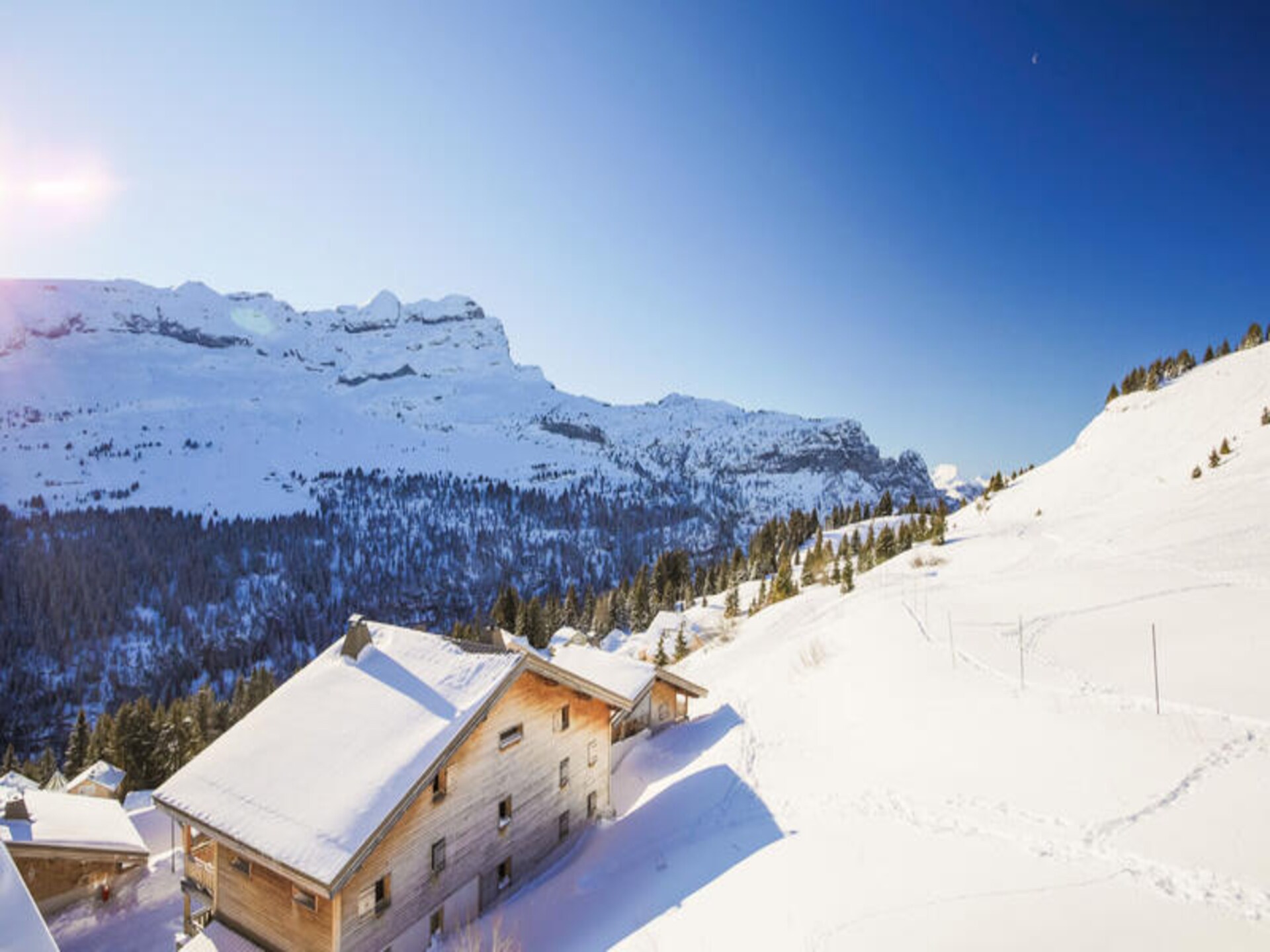 Panoramisch appartement voor 8 in Flaine, direct aan de skipiste - foto 20