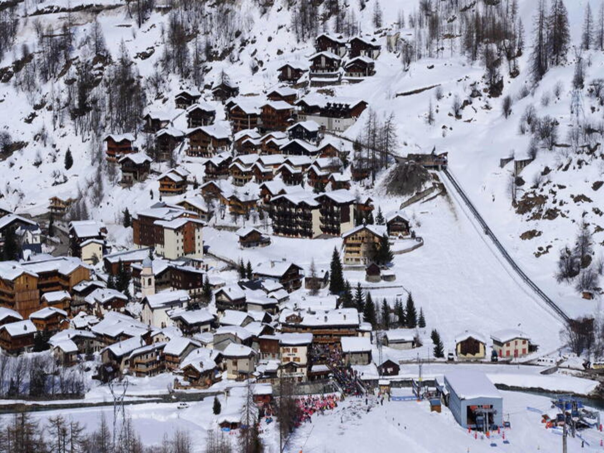 Chalet Breckenridge Sud: 6-slaapkamer appartement met panoramisch uitzicht in Tignes - foto 9