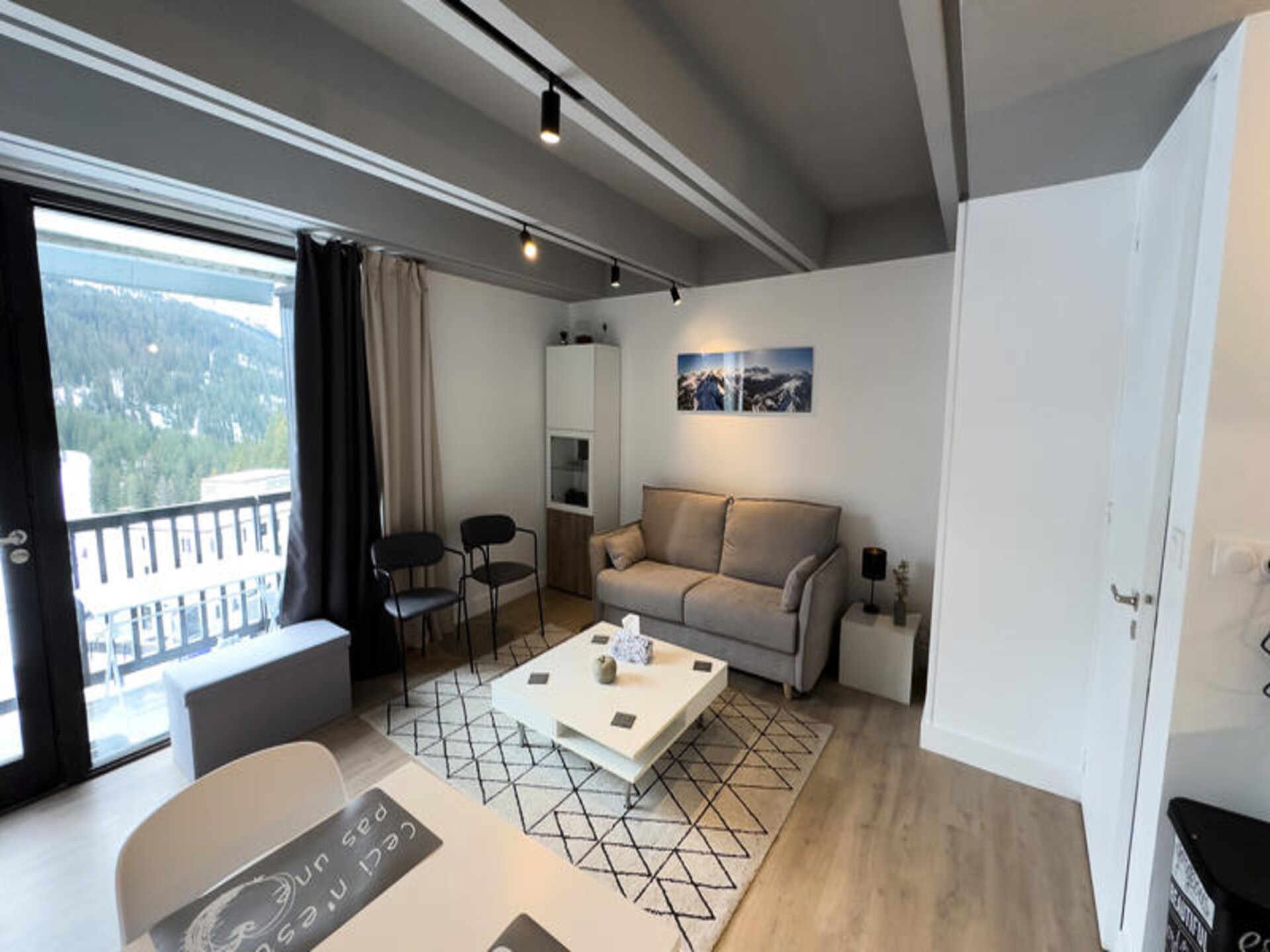 Appartement op 50m van de piste met panoramisch uitzicht in Flaine Forum - foto 7