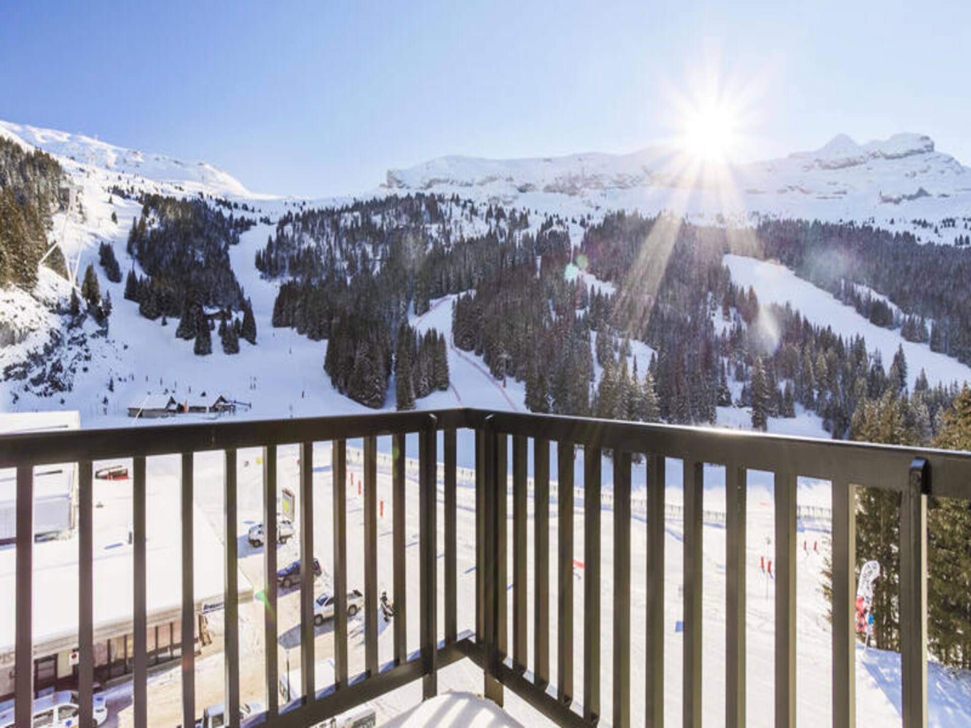 Knus appartement op de piste in Flaine Forum voor 4 personen - foto 17