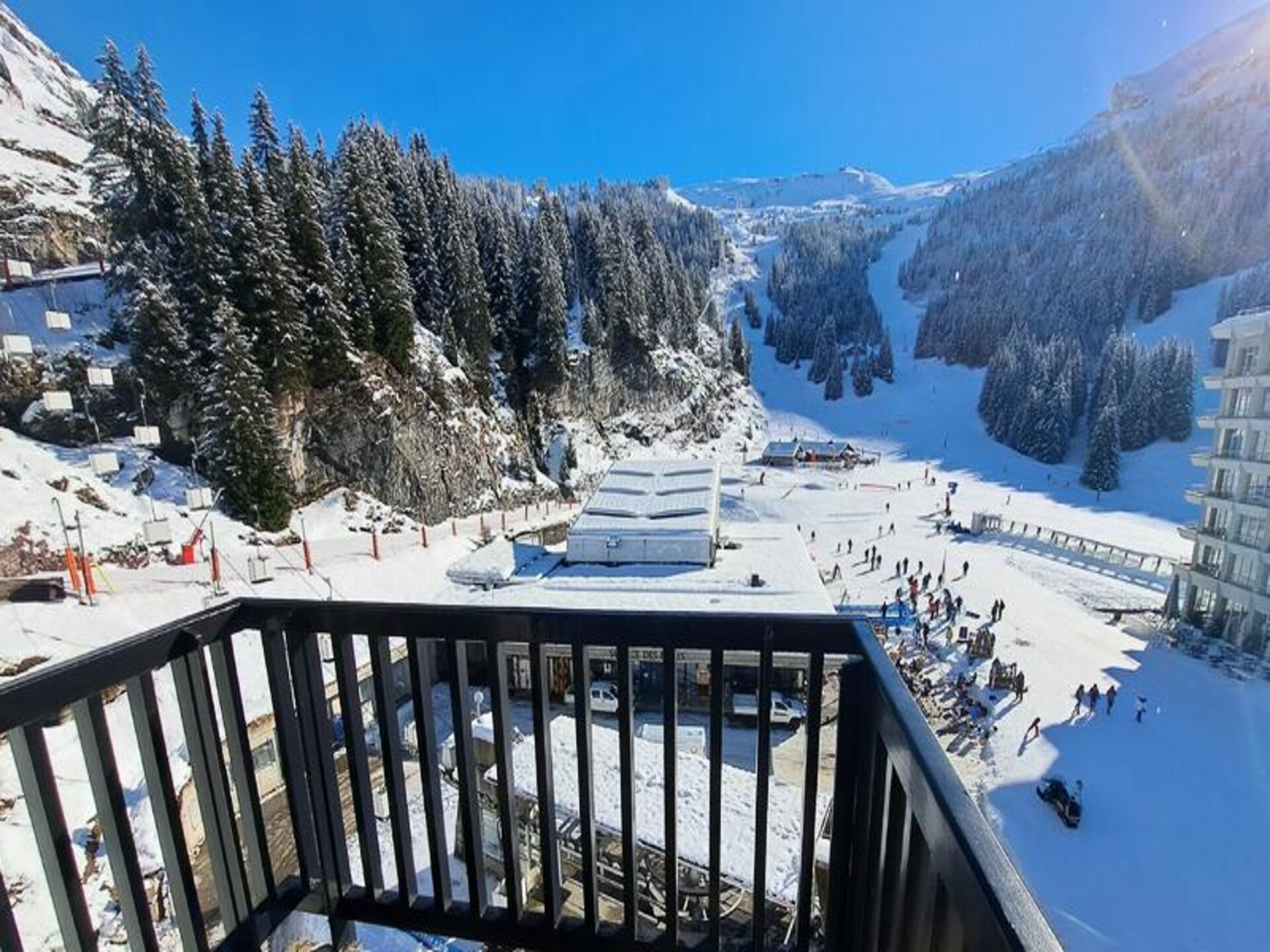 Knus appartement op de piste in Flaine Forum voor 4 personen - foto 20