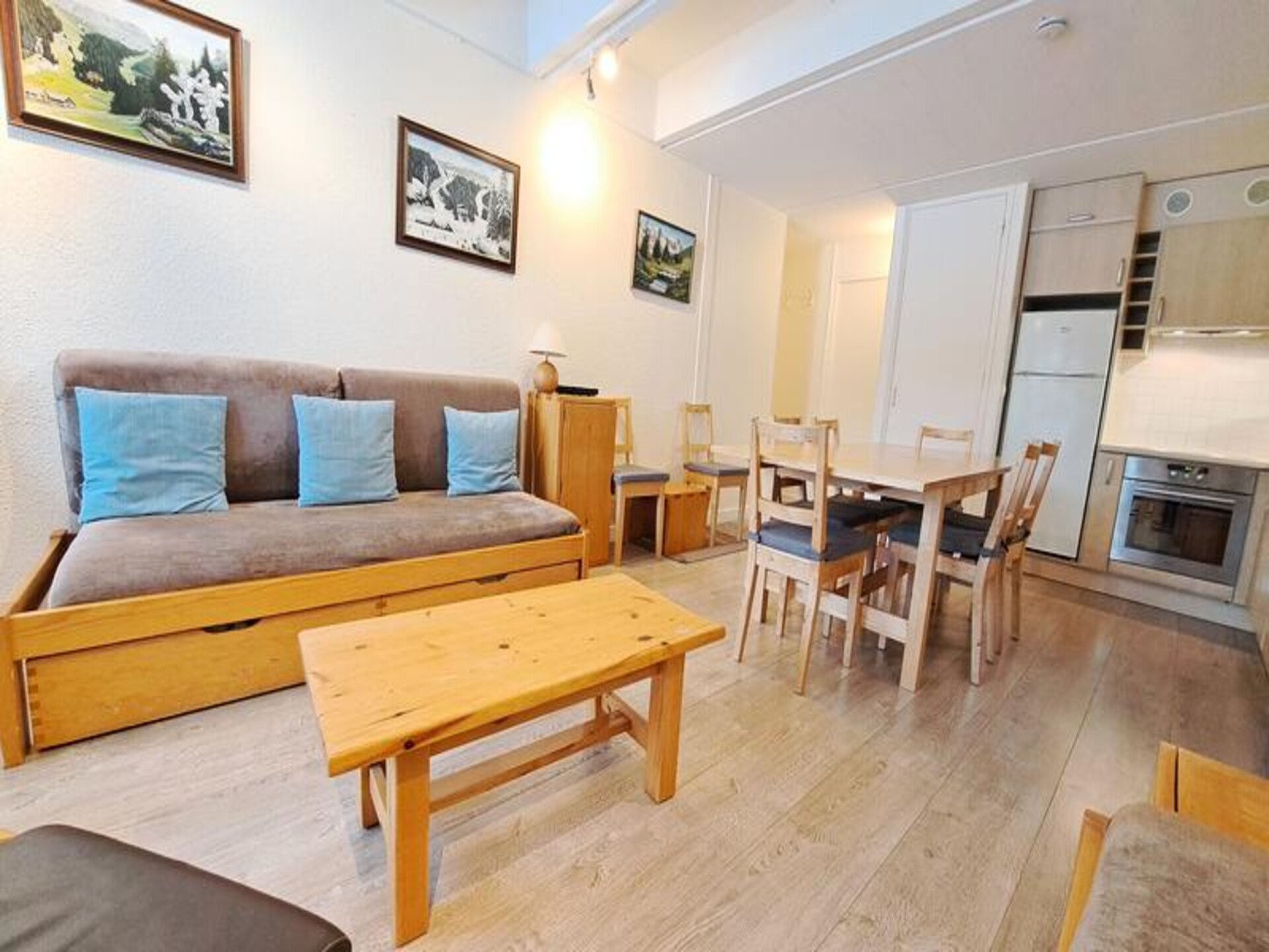Appartement 8 pers. in Flaine Forum, 50m van de piste & dichtbij winkels - foto 10