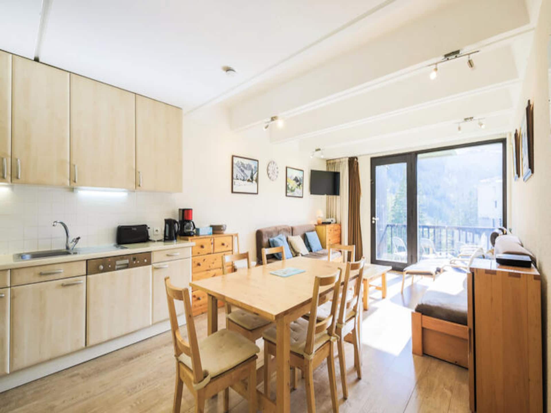 Appartement 8 pers. in Flaine Forum, 50m van de piste & dichtbij winkels - foto 12