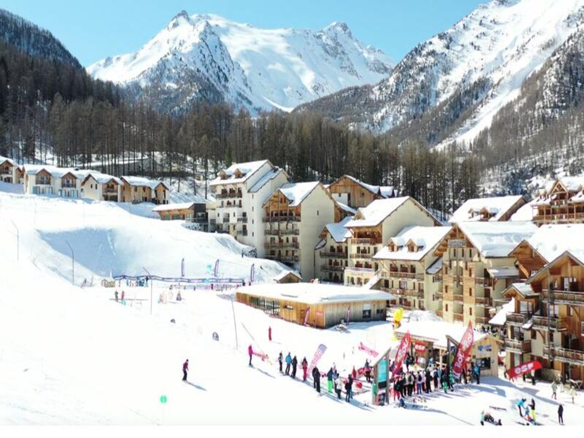 Appartement 4p in Les Orres 1800 met zwembad, vlakbij de piste - foto 8