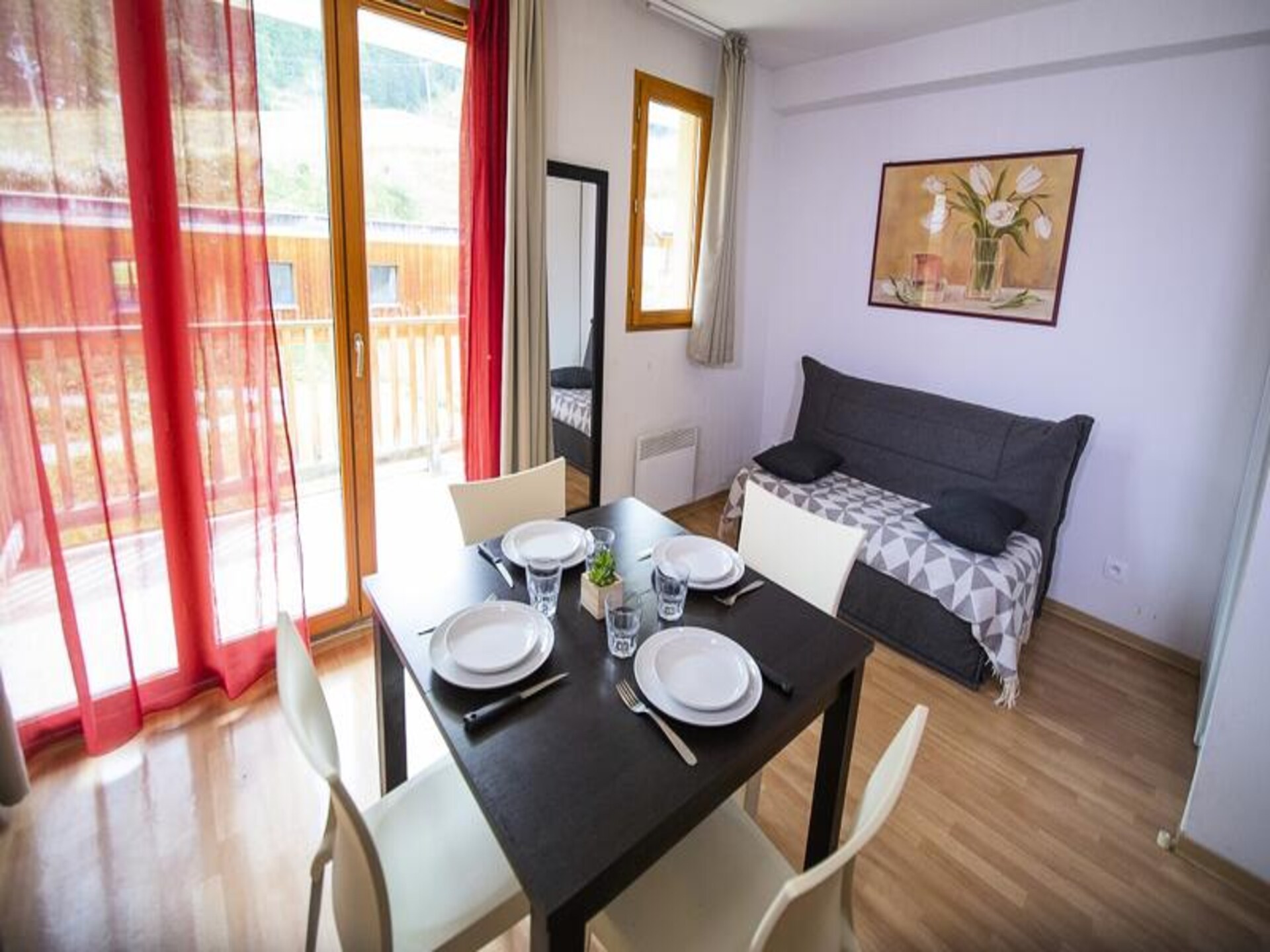Appartement 4p in Les Orres 1800 met zwembad, vlakbij de piste - foto 10