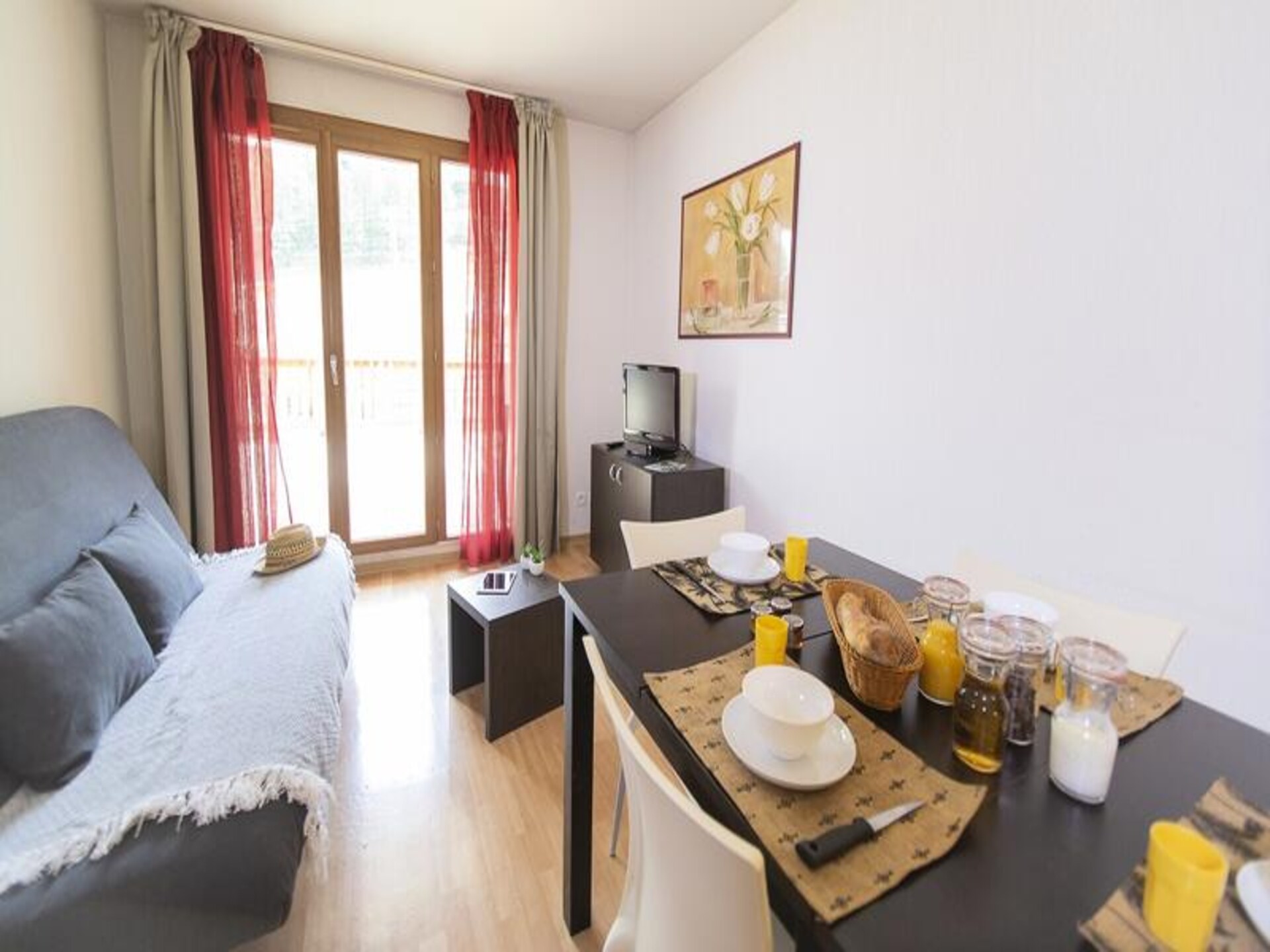 Appartement op de piste in Les Orres 1800 met zwembad en balkon - foto 8