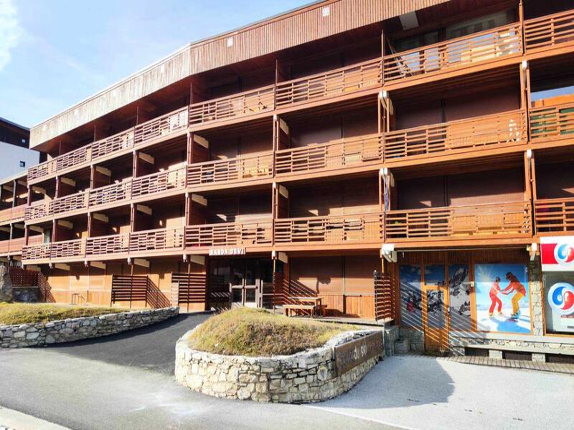Prachtig 6-persoons appartement direct aan de piste in Plagne Centre - foto 1