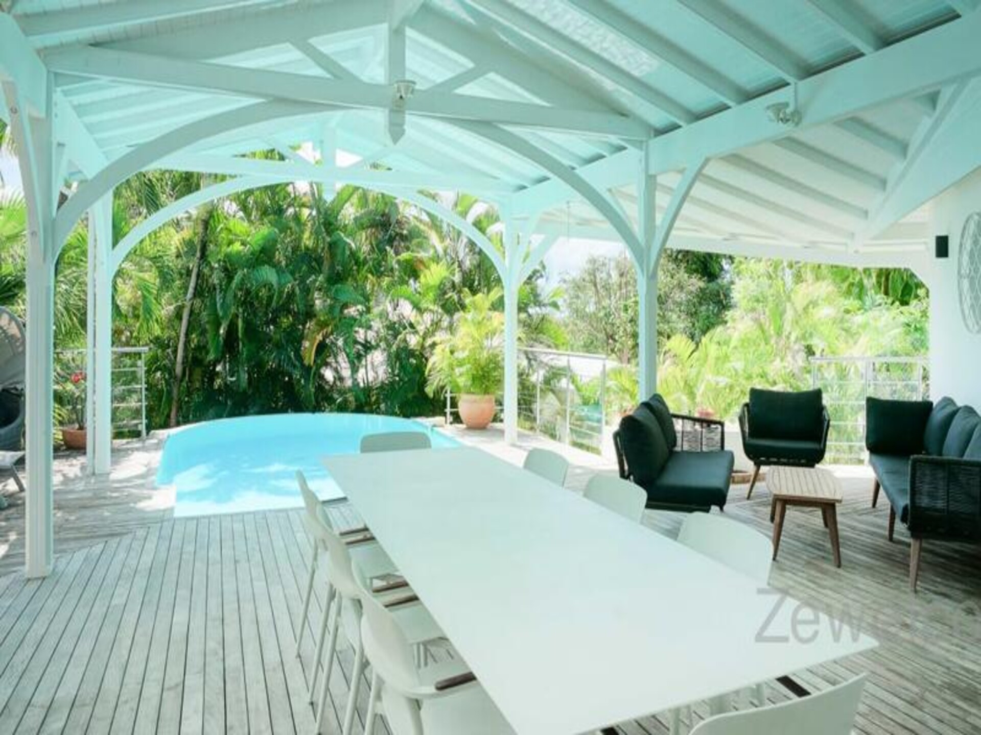 Villa Ayana: Ruim appartement met privézwembad bij Saint-François - foto 3