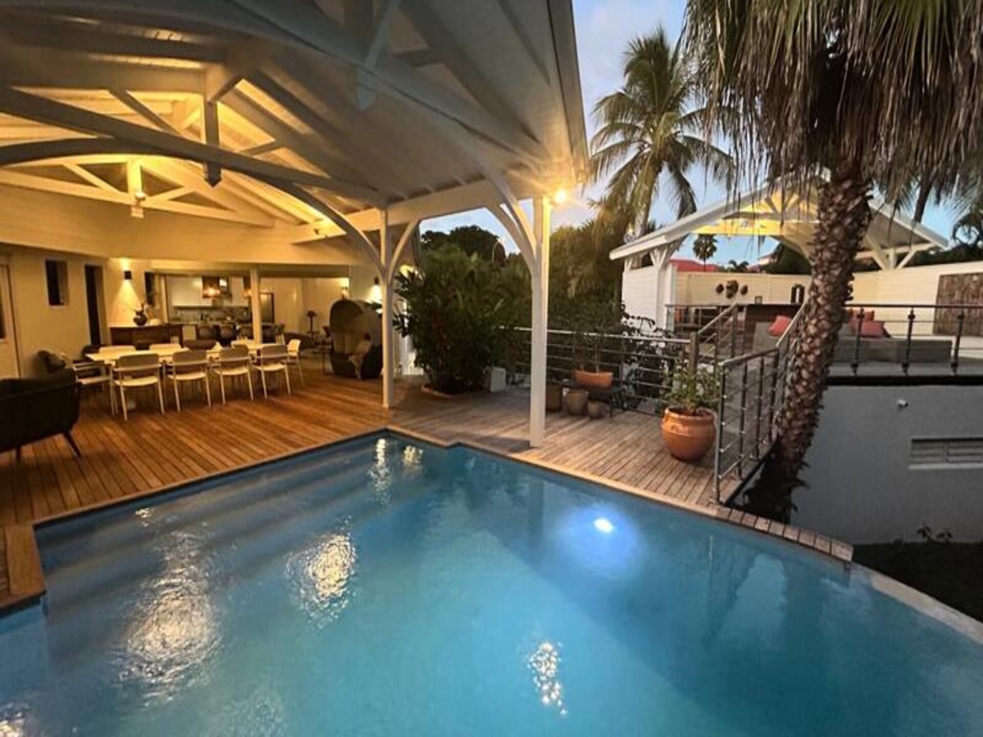 Villa Ayana: Ruim appartement met privézwembad bij Saint-François - foto 11