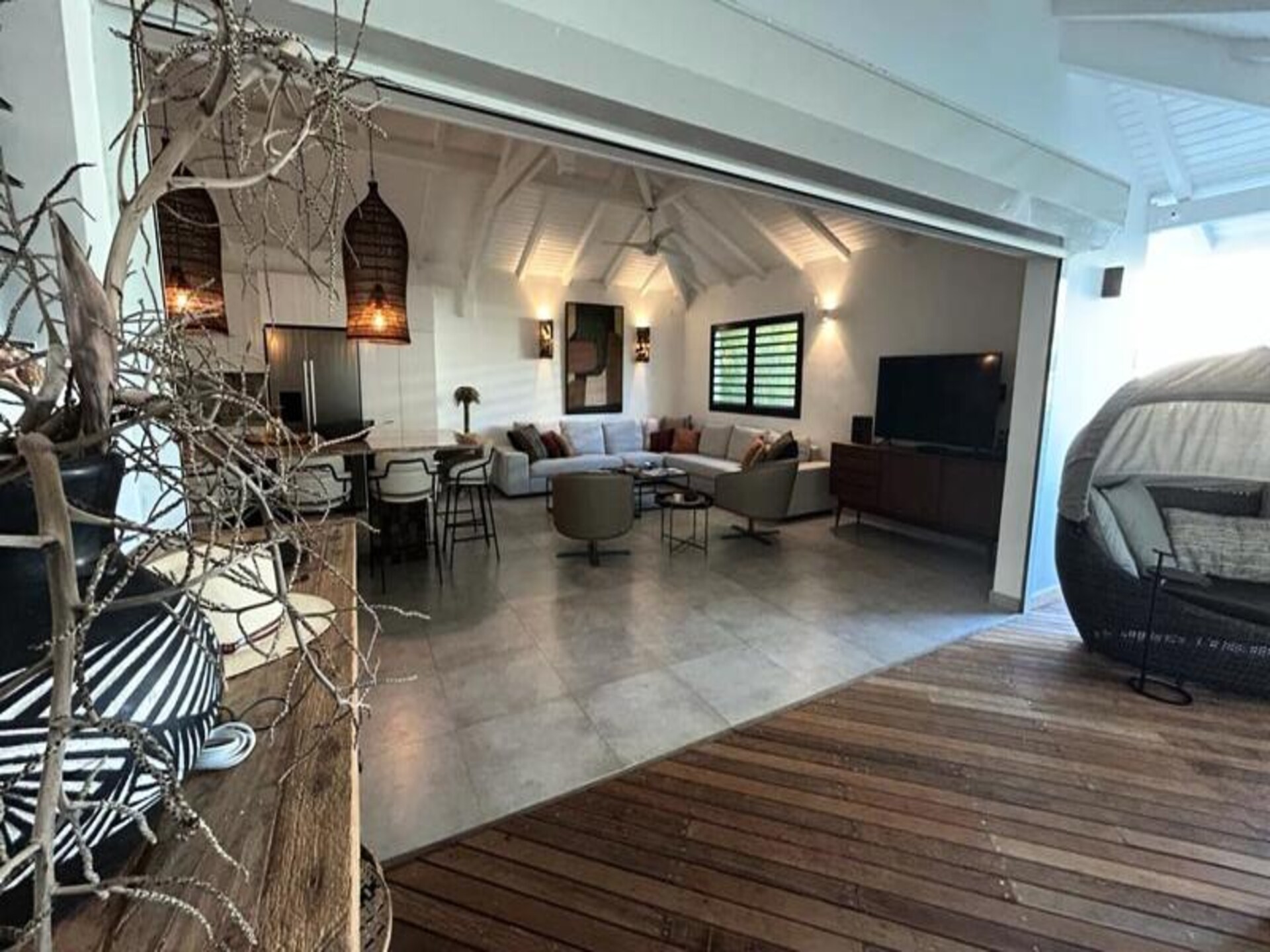 Villa Ayana: Ruim appartement met privézwembad bij Saint-François - foto 13