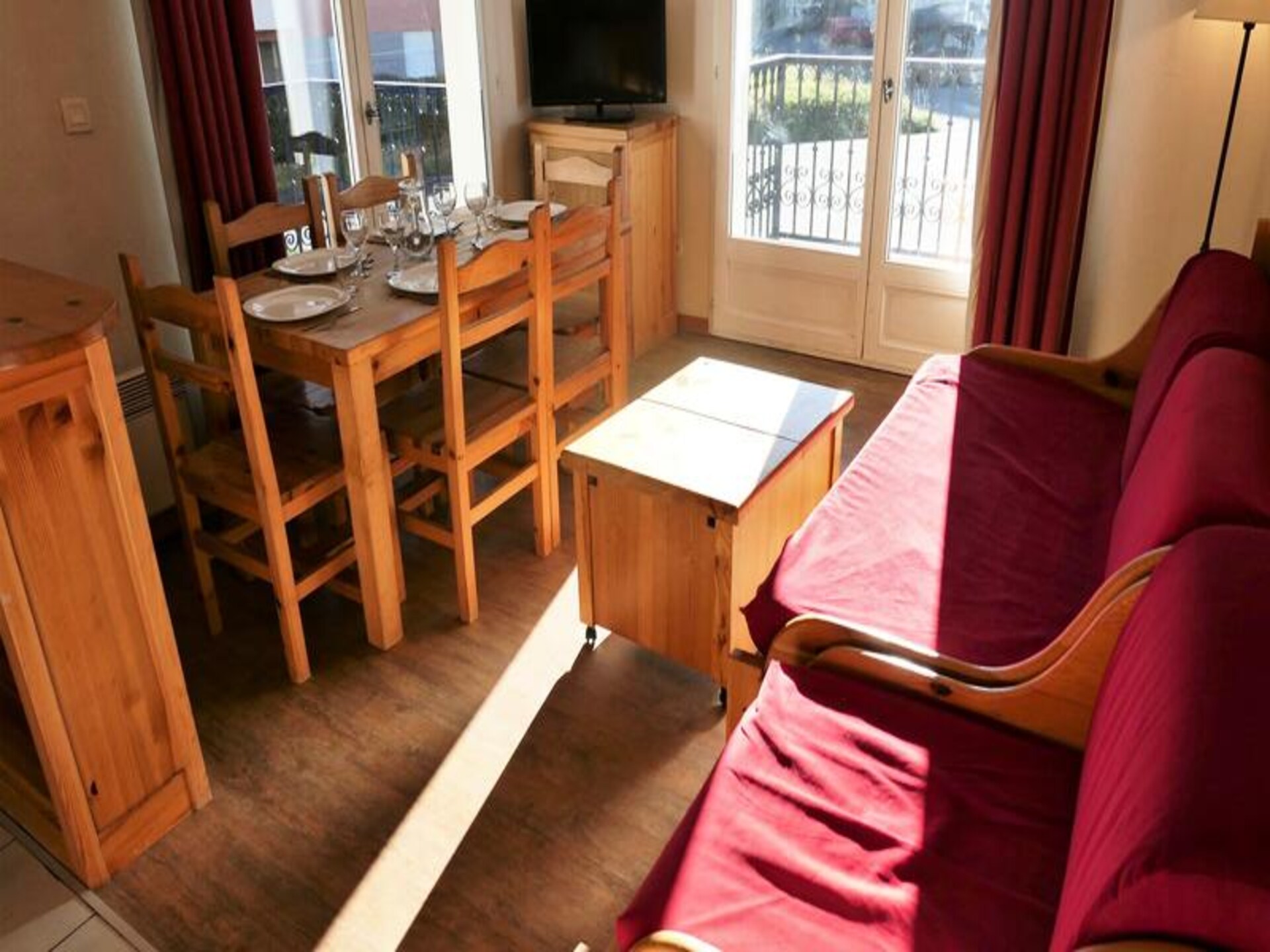 Appartement 6p vlakbij skilift met zwembad en Mont-Blanc uitzicht - foto 8