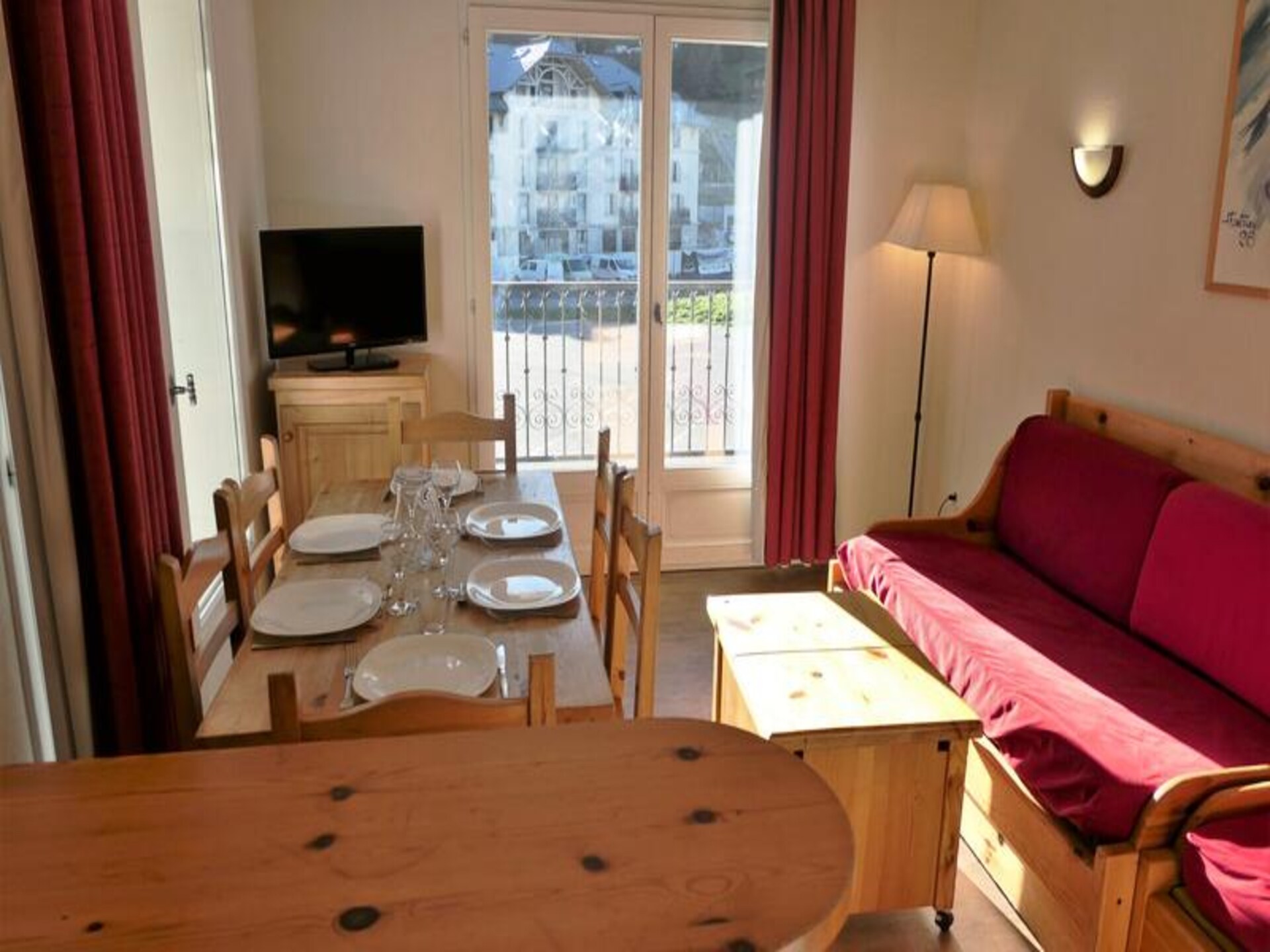 Appartement 6p vlakbij skilift met zwembad en Mont-Blanc uitzicht - foto 10