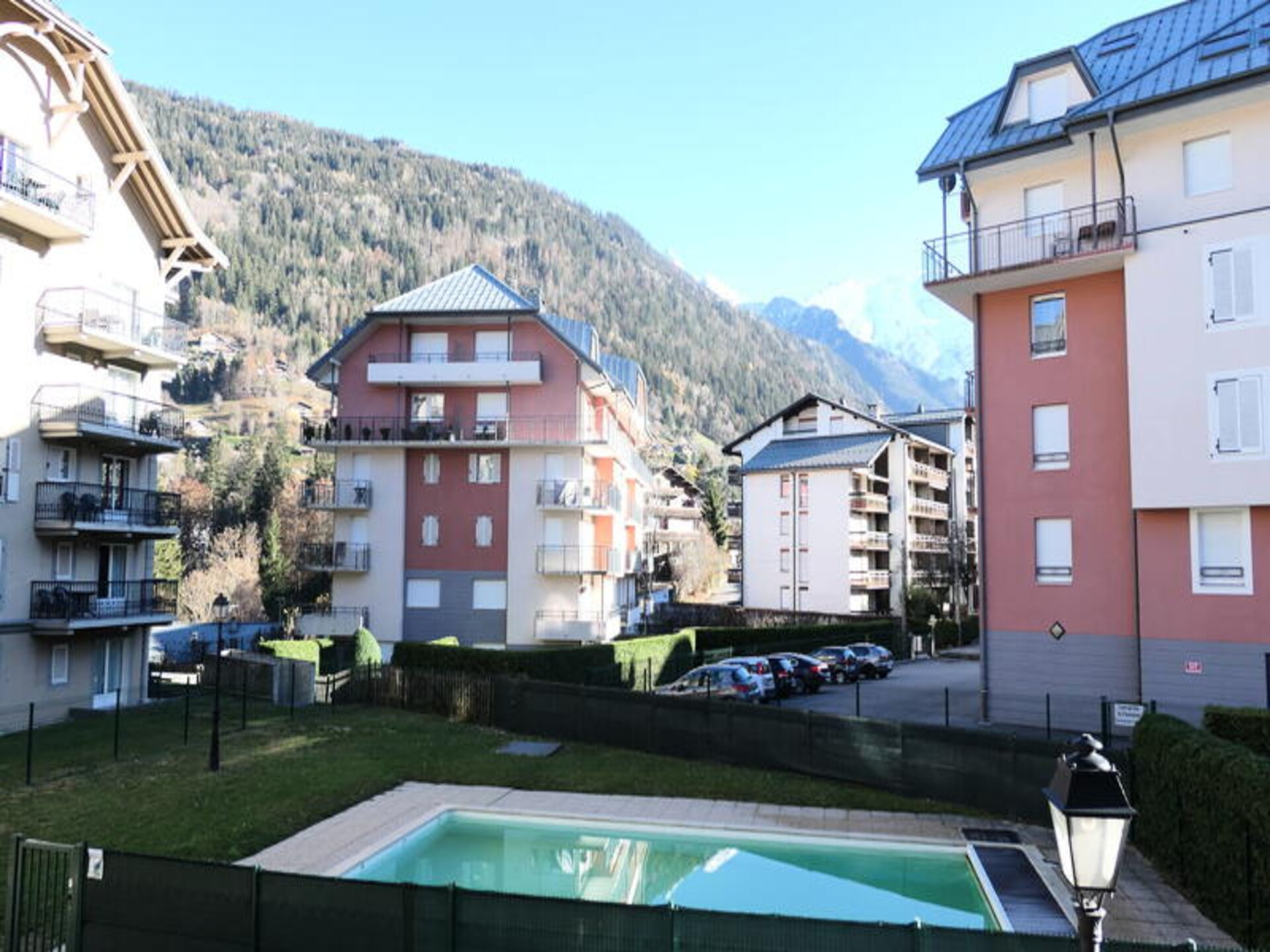 Appartement 6p vlakbij skilift met zwembad en Mont-Blanc uitzicht - foto 19