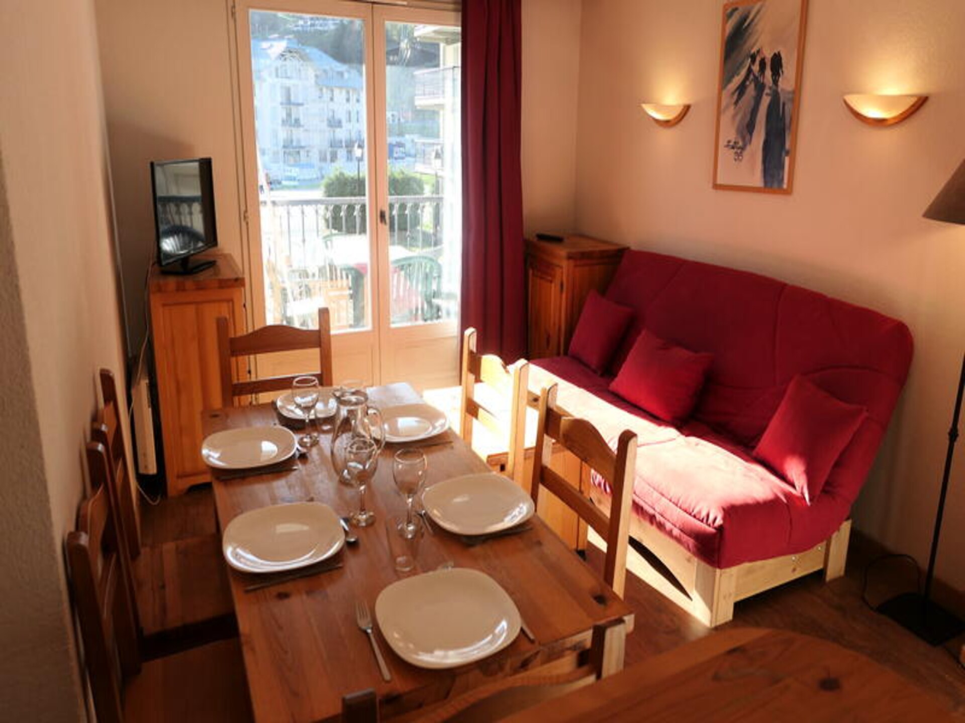 Appartement 6p aan voet Mont Blanc met zwembad, vlakbij skilift - foto 7