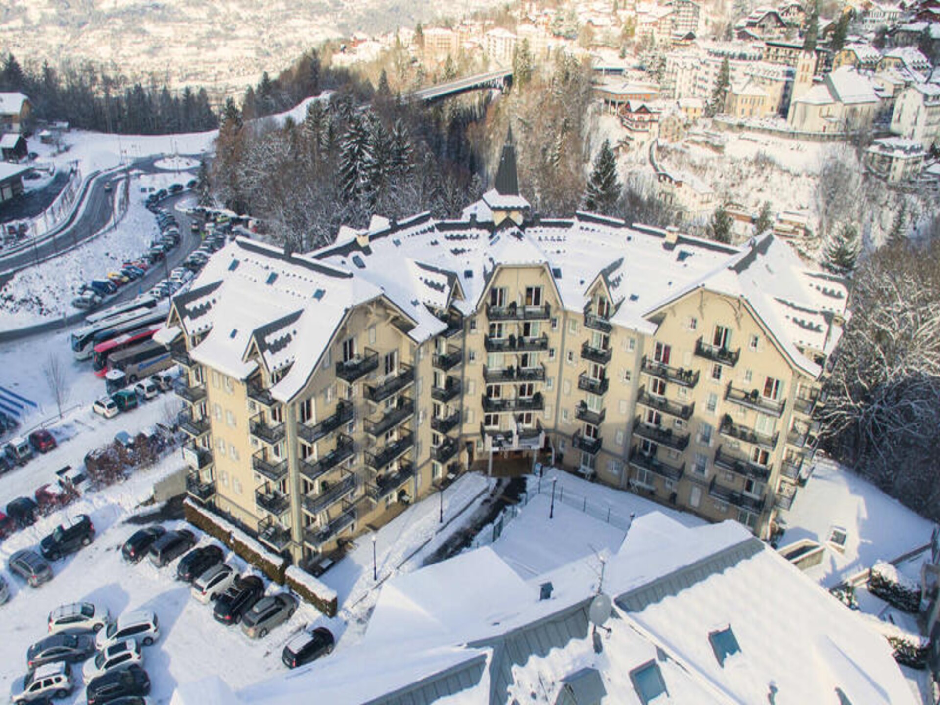 Knus appartement voor 4 aan de rand van Saint-Gervais met zwembad - foto 3