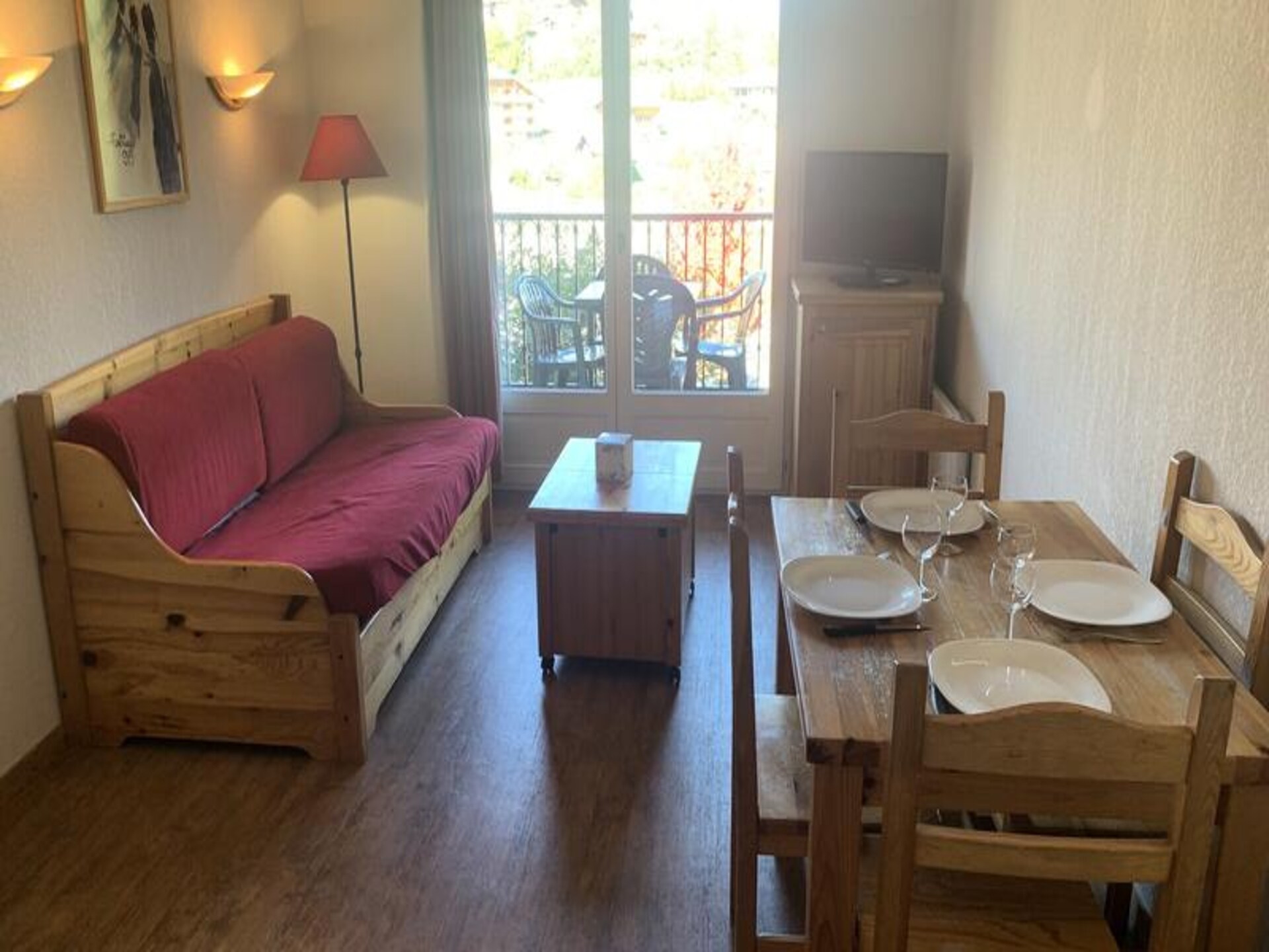 Knus appartement voor 4 aan de rand van Saint-Gervais met zwembad - foto 8
