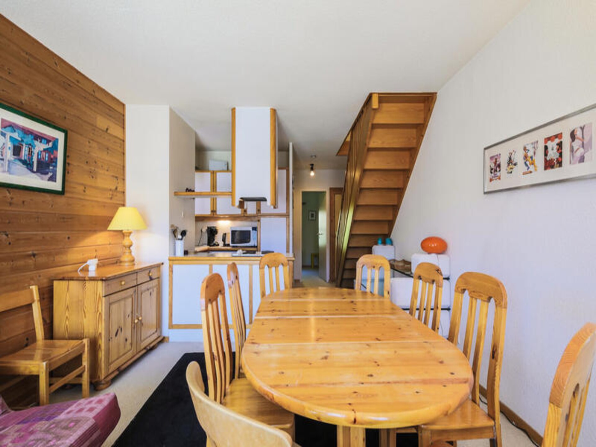 Ruim appartement in houten chalet met Alpenpanorama in Flaine - foto 7