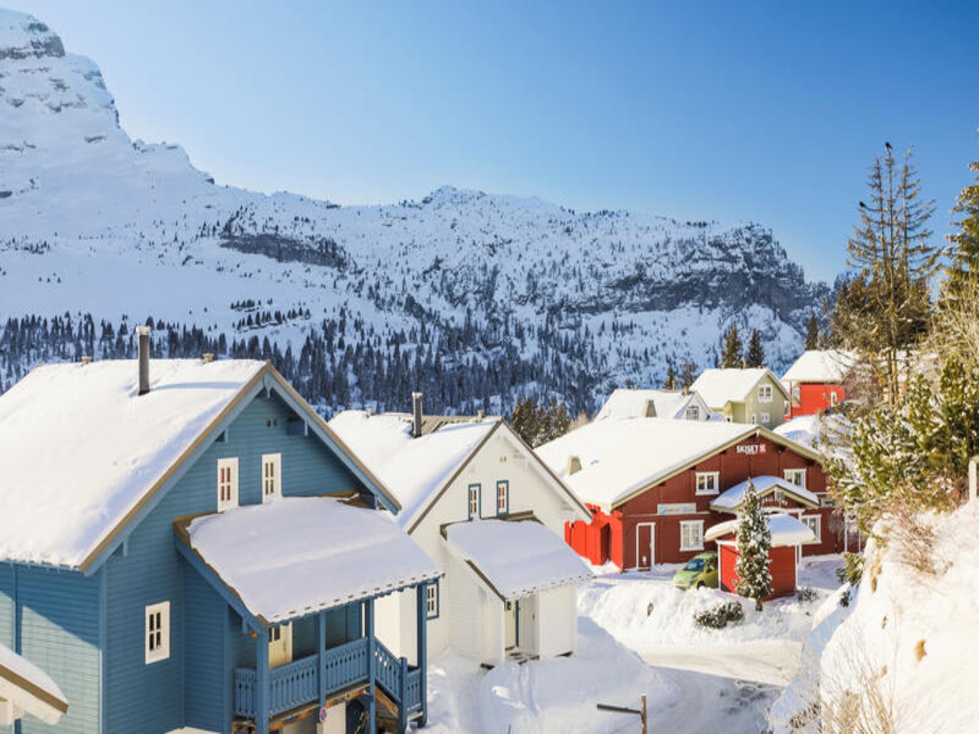 Ruim appartement in houten chalet met Alpenpanorama in Flaine - foto 18