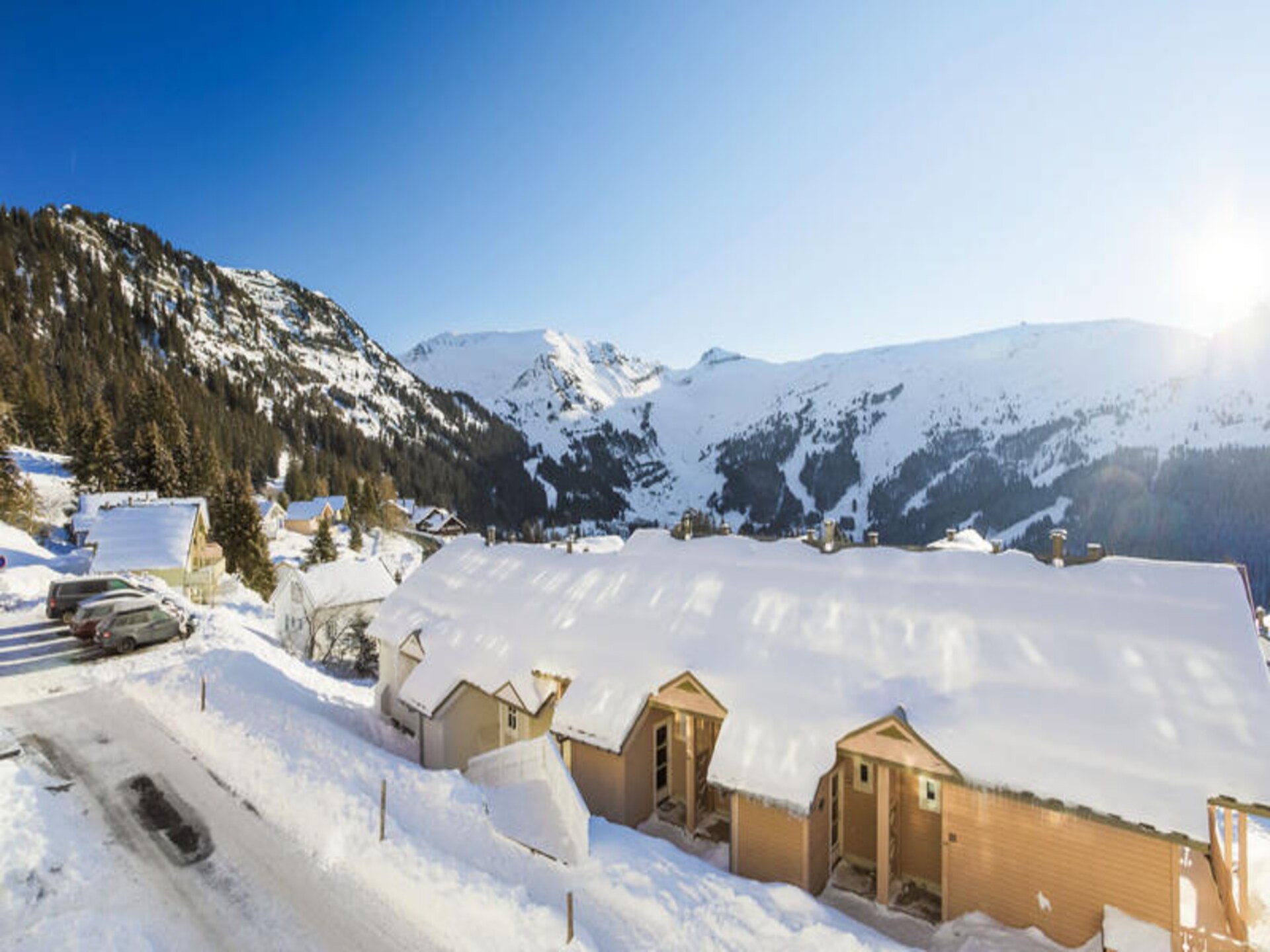 Ruim appartement in houten chalet met Alpenpanorama in Flaine - foto 20