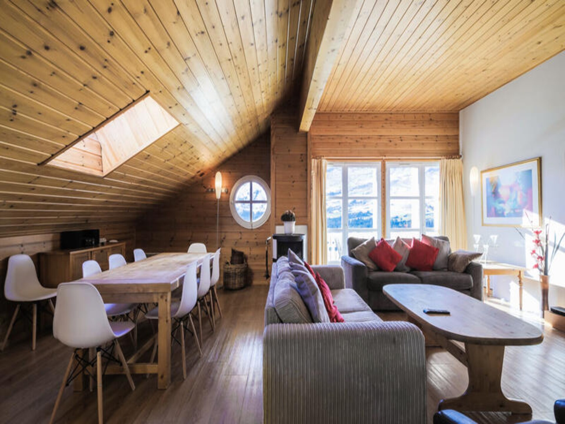 Ruim appartement met sauna en panoramisch uitzicht in Flaine - foto 7