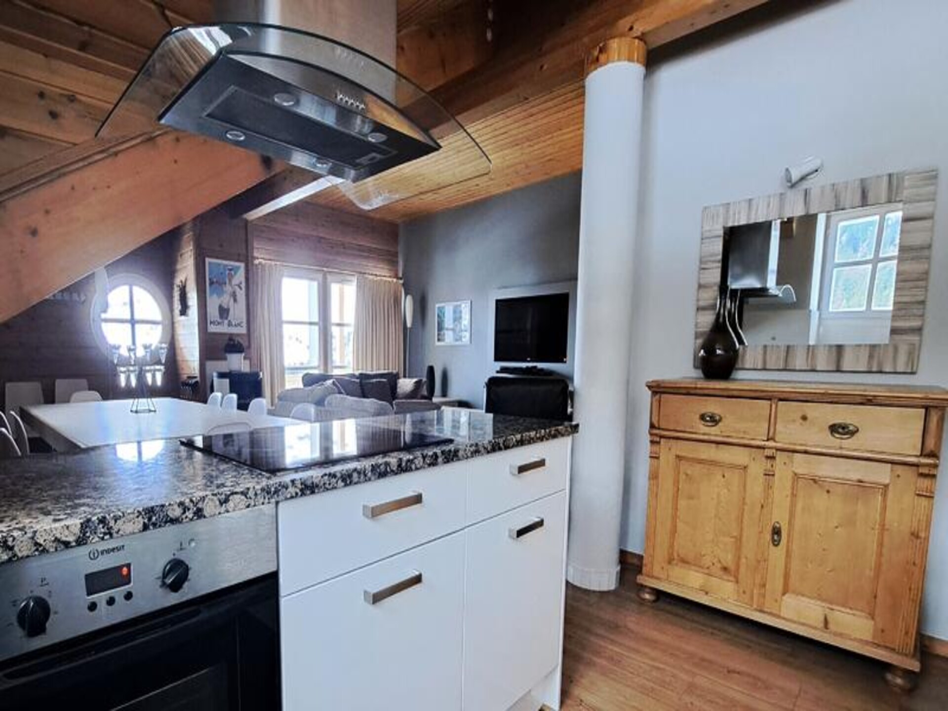 Ruim appartement met sauna en panoramisch uitzicht in Flaine - foto 12