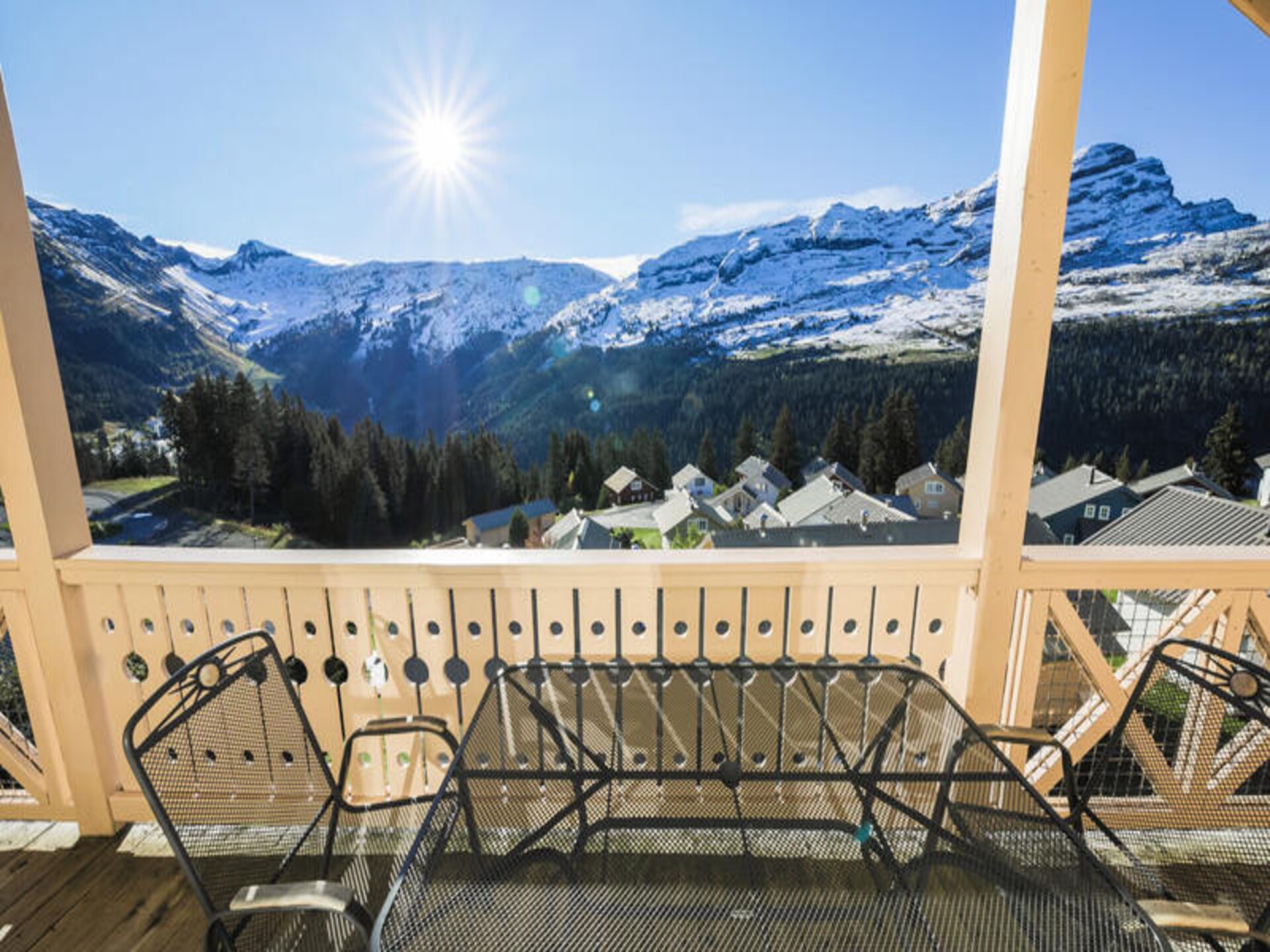 Ruim appartement met sauna en panoramisch uitzicht in Flaine - foto 21