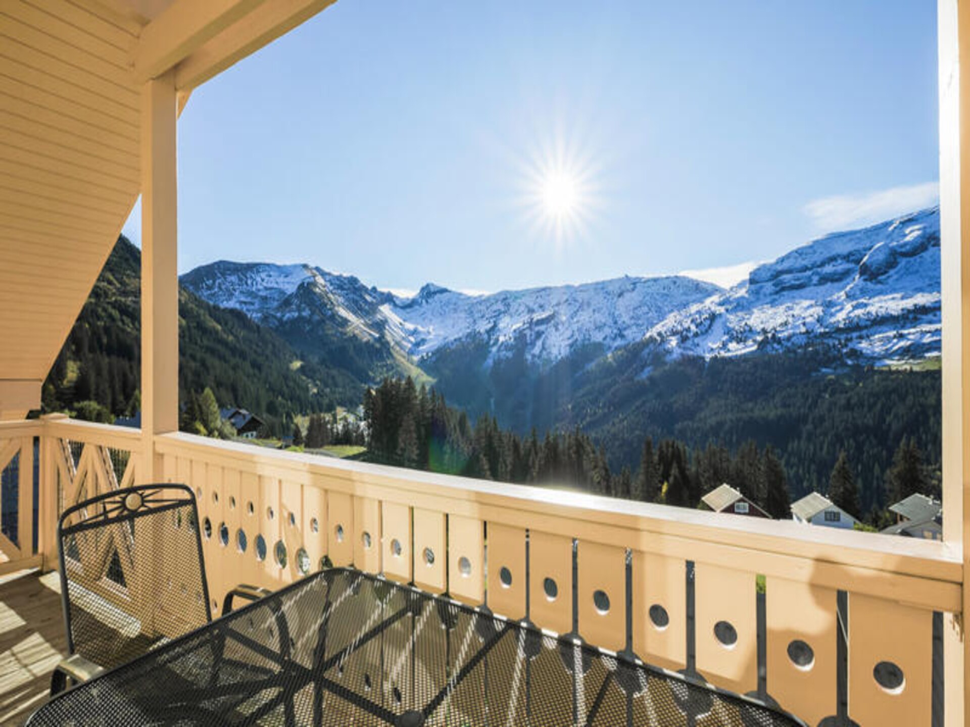 Ruim appartement met sauna en panoramisch uitzicht in Flaine - foto 23