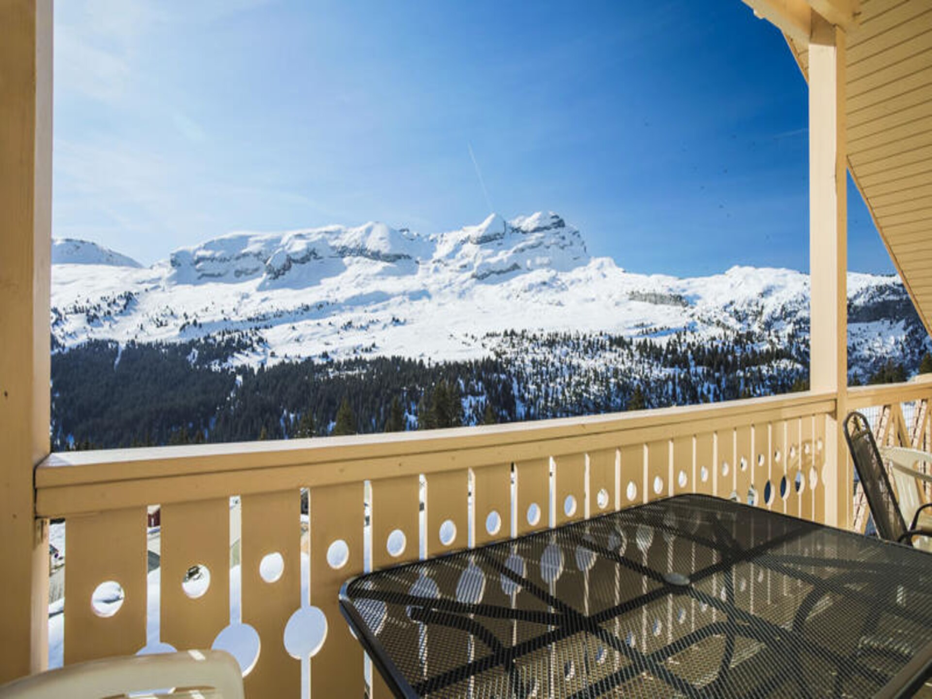 Ruim appartement met sauna en panoramisch uitzicht in Flaine - foto 24