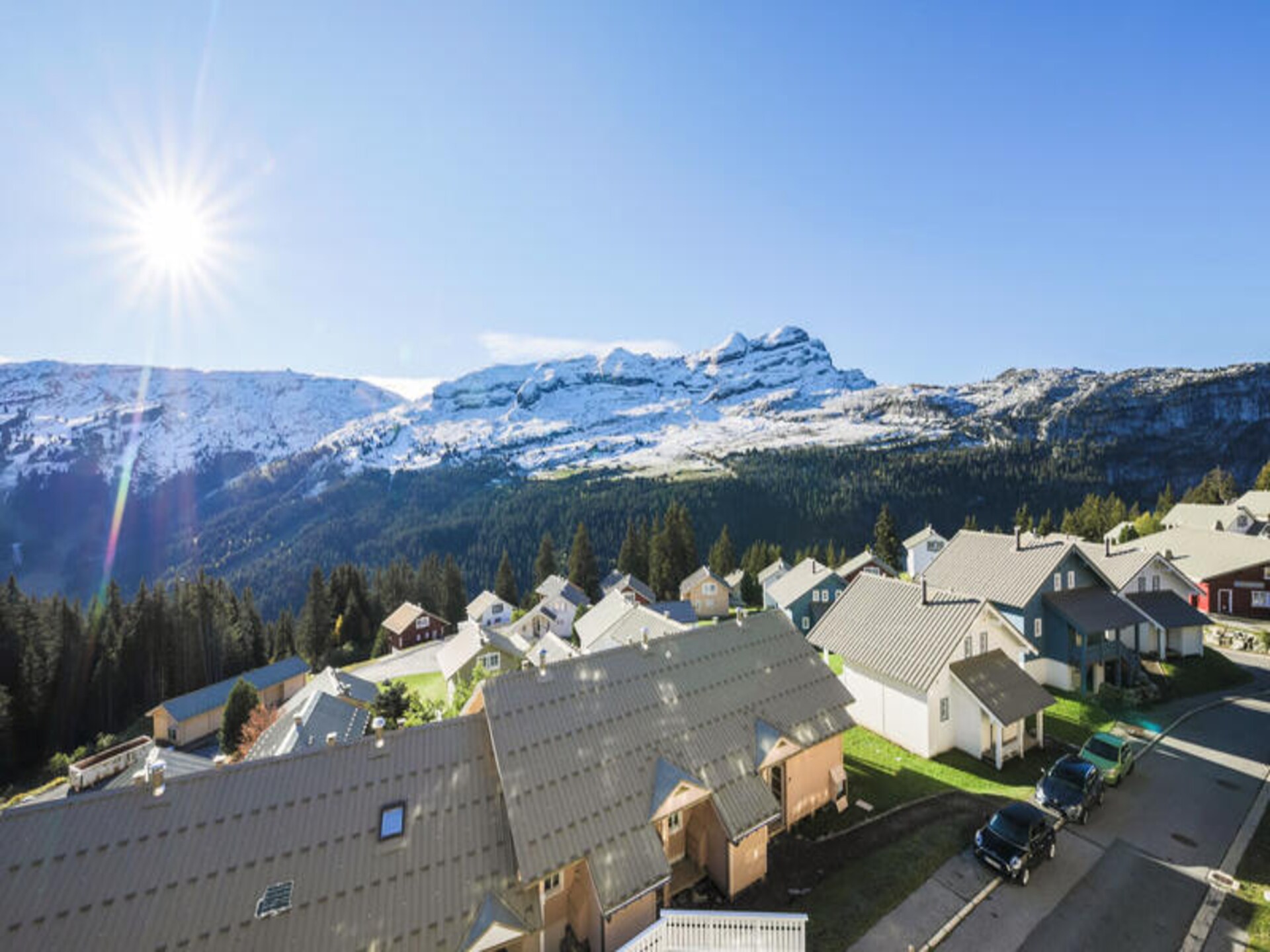 Ruim appartement met sauna en panoramisch uitzicht in Flaine - foto 25